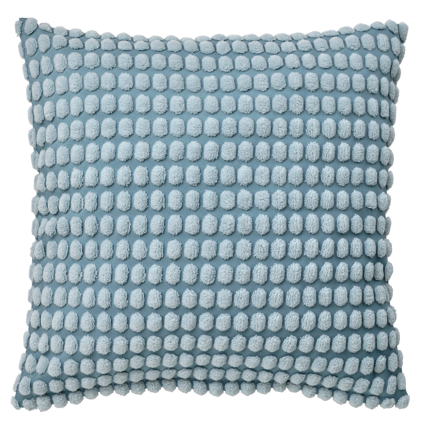 IKEA SVARTPOPPEL kuddfodral, blekblå, 50x50 cm