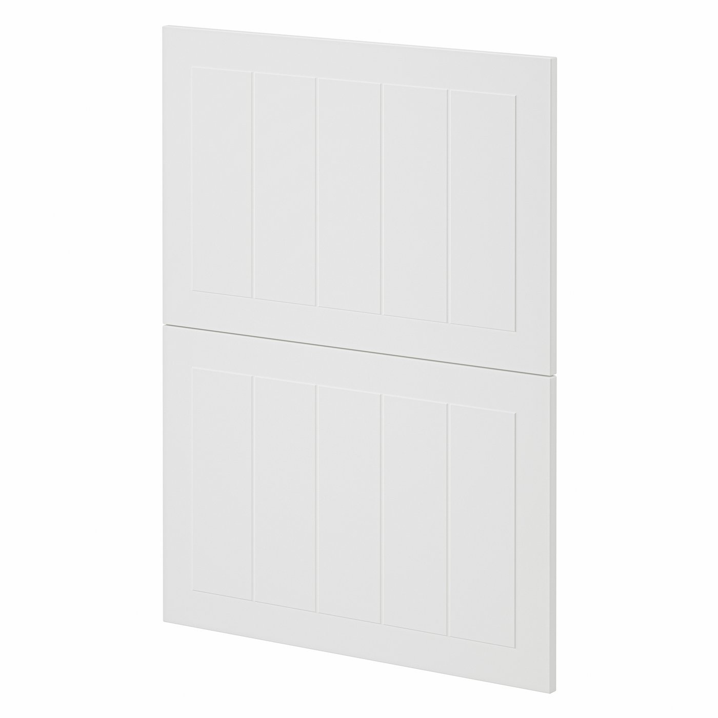 IKEA METOD 2 fronter för diskmaskin, stensund vit, 60 cm