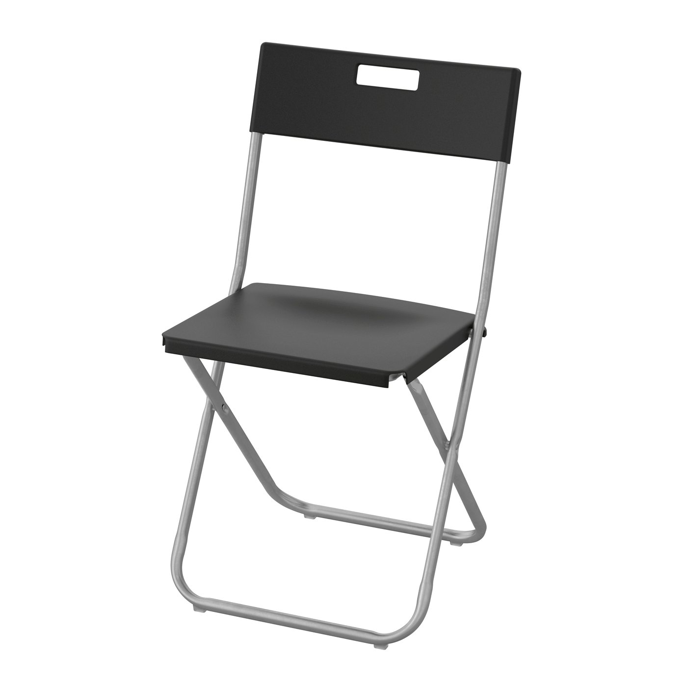 IKEA GUNDE klappstol, svart