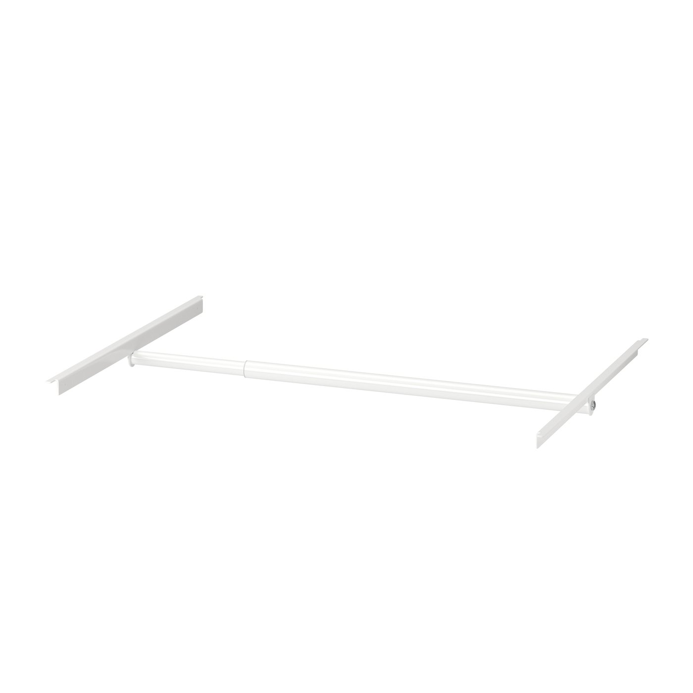 IKEA JONAXEL justerbar klädstång, vit, 46-82 cm