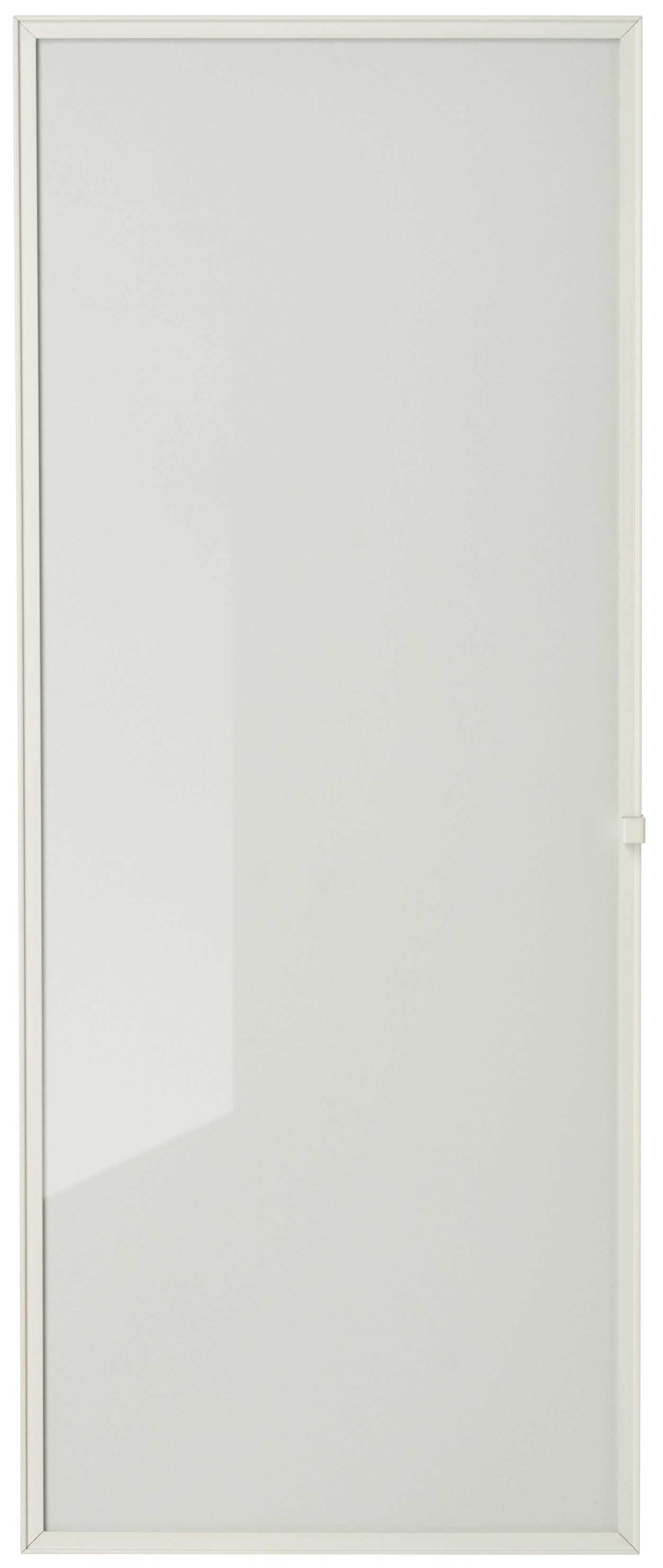 IKEA HÖGBO vitrindörr, vit, 40x97 cm