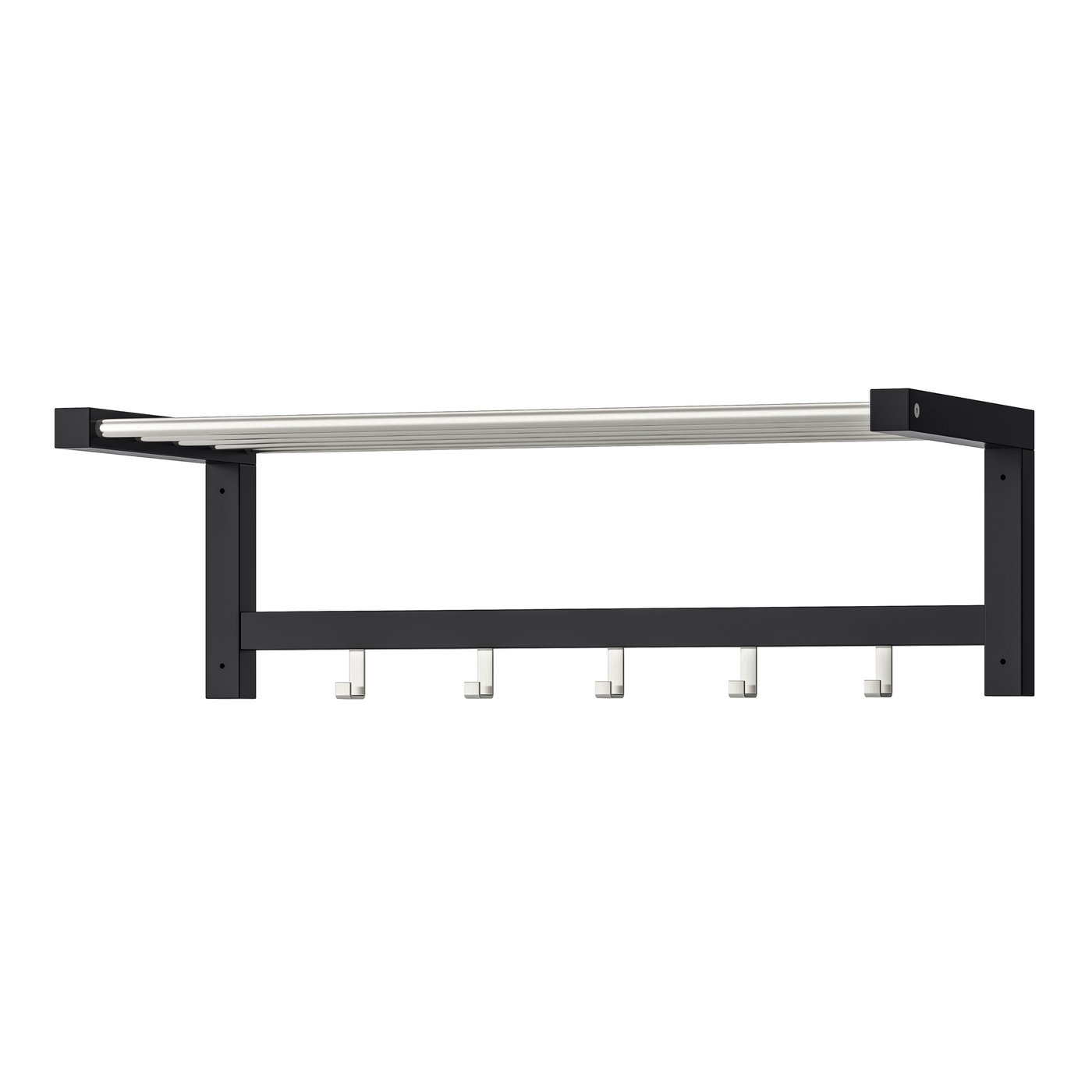 IKEA TJUSIG hatthylla, svart, 79 cm