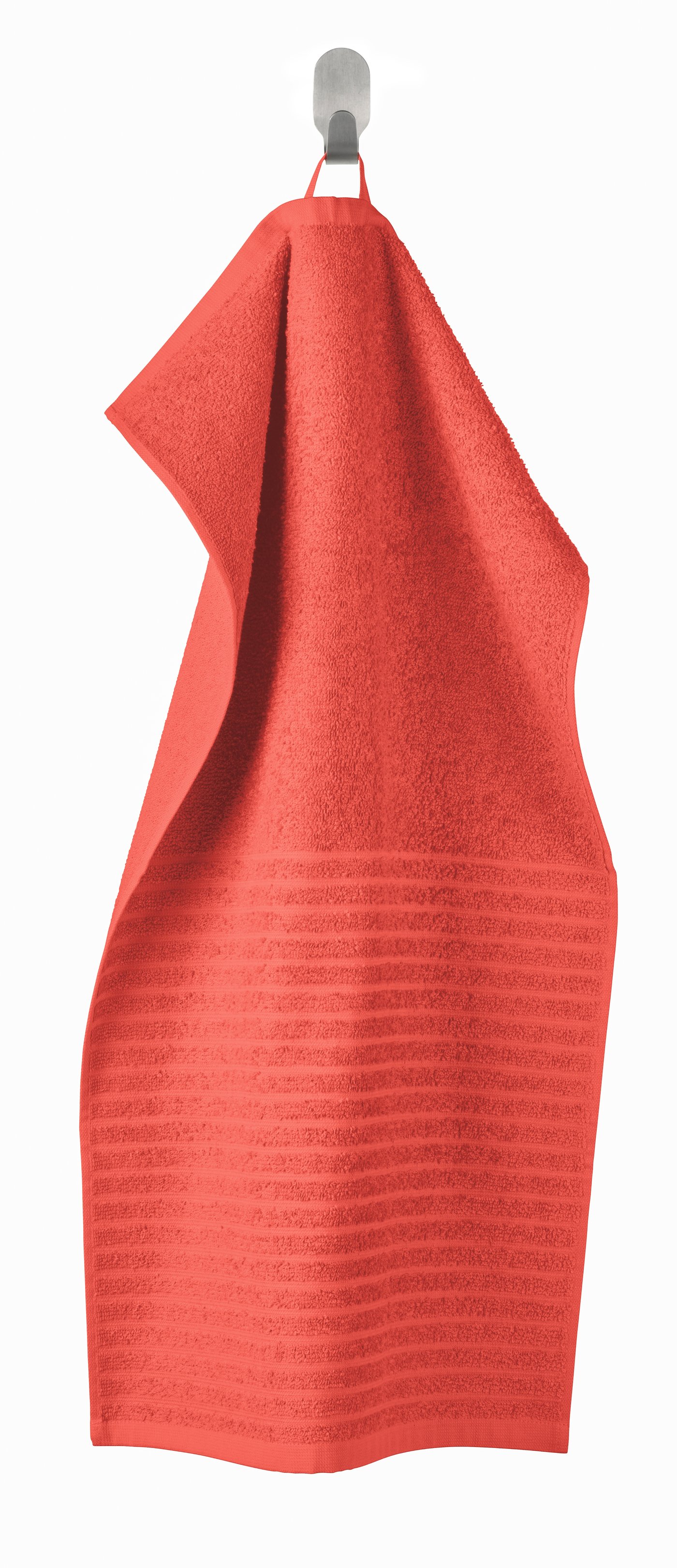 IKEA VÅGSJÖN handduk, orange-röd, 40x70 cm