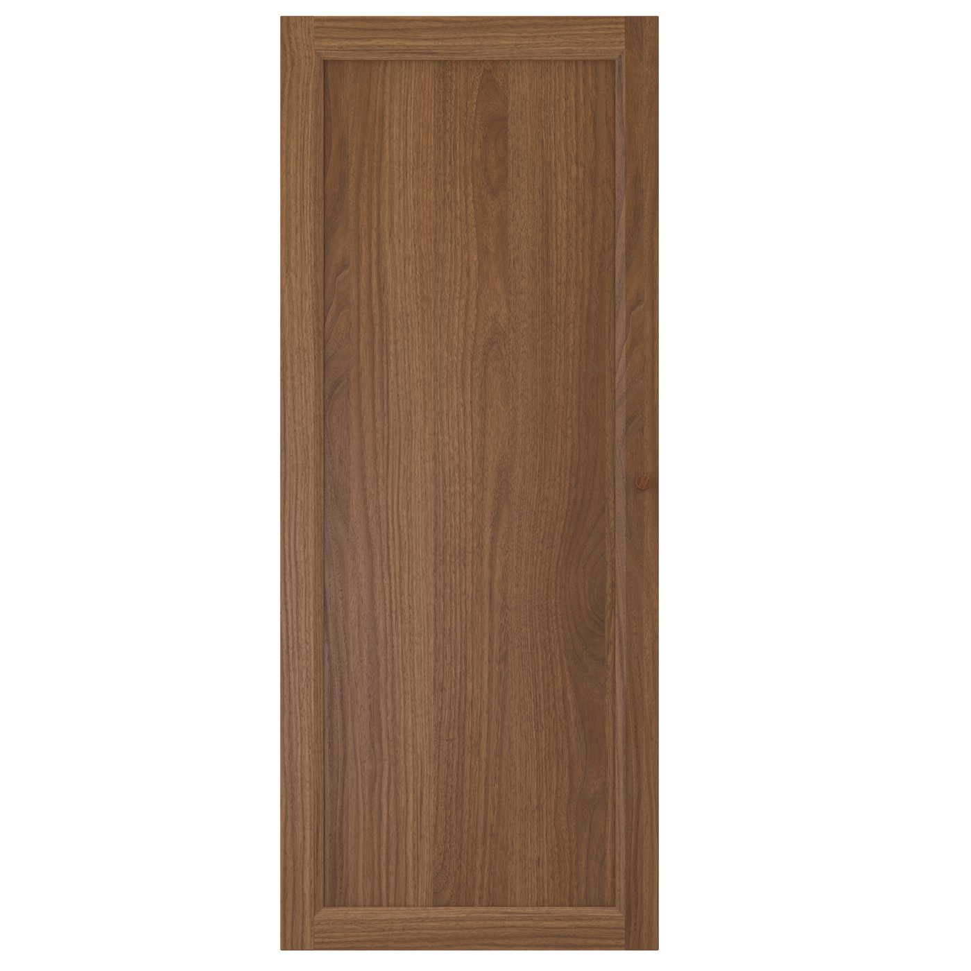IKEA OXBERG dörr, brun valnötsmönstrad, 40x97 cm