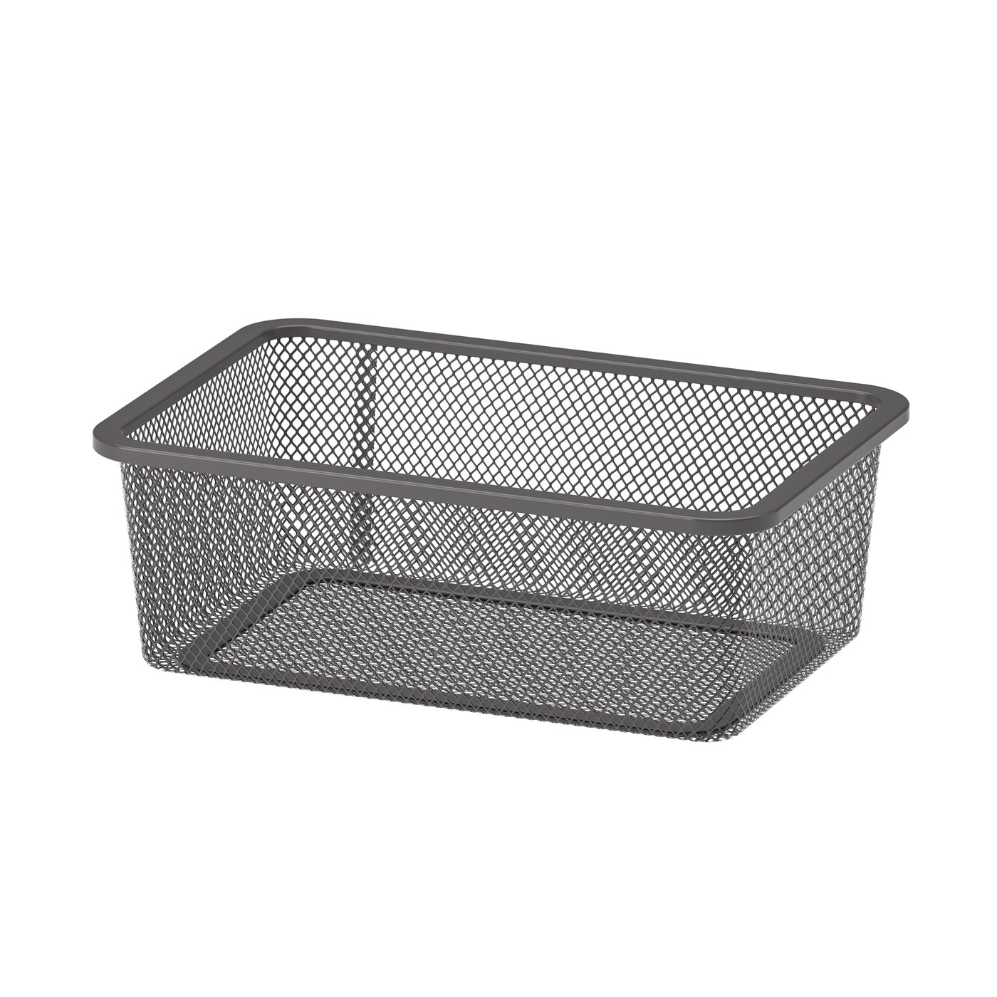 IKEA TROFAST meshförvaringslåda, mörkgrå, 20x30x10 cm