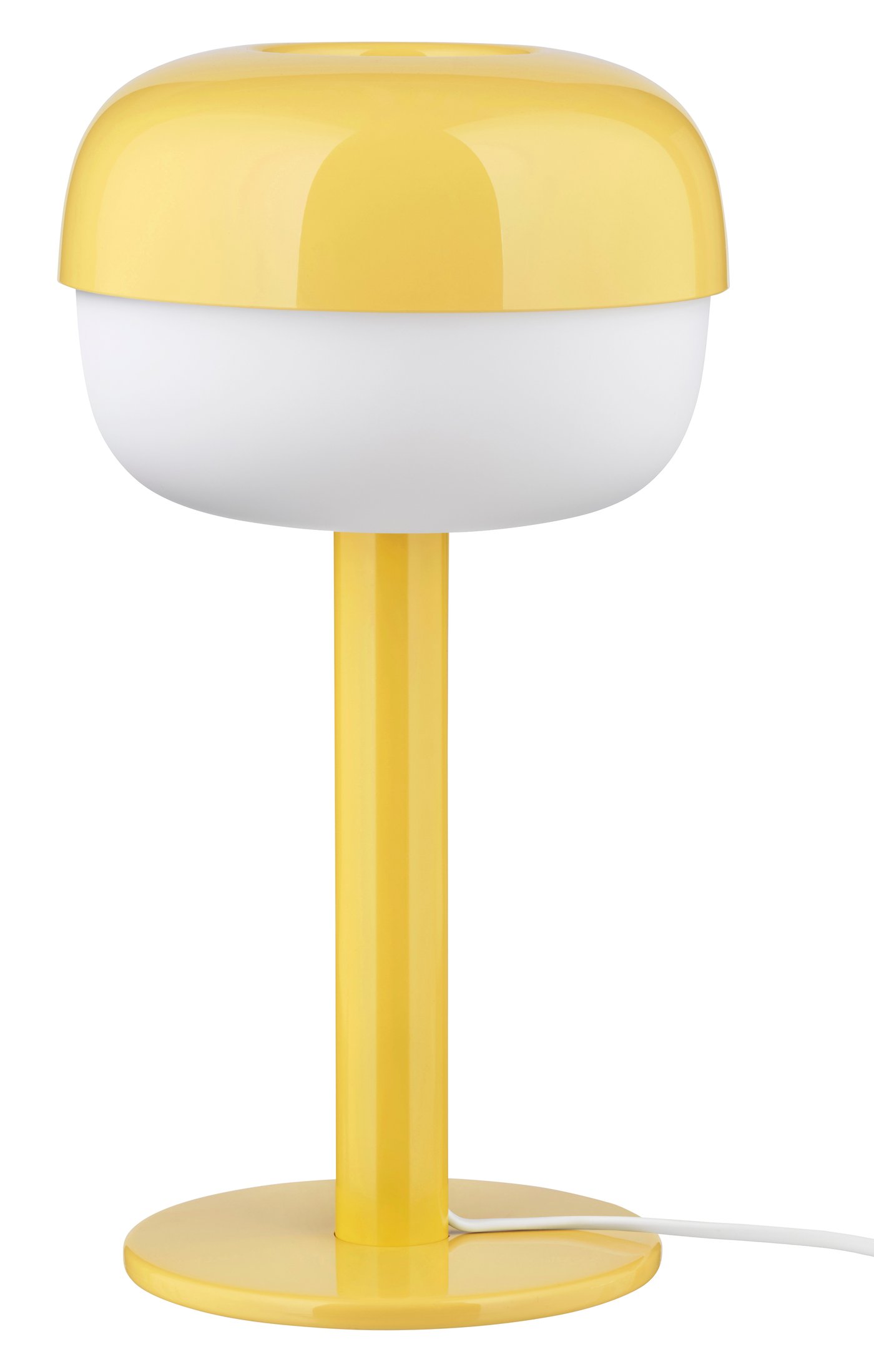 IKEA BLÅSVERK bordslampa, gul, 36 cm