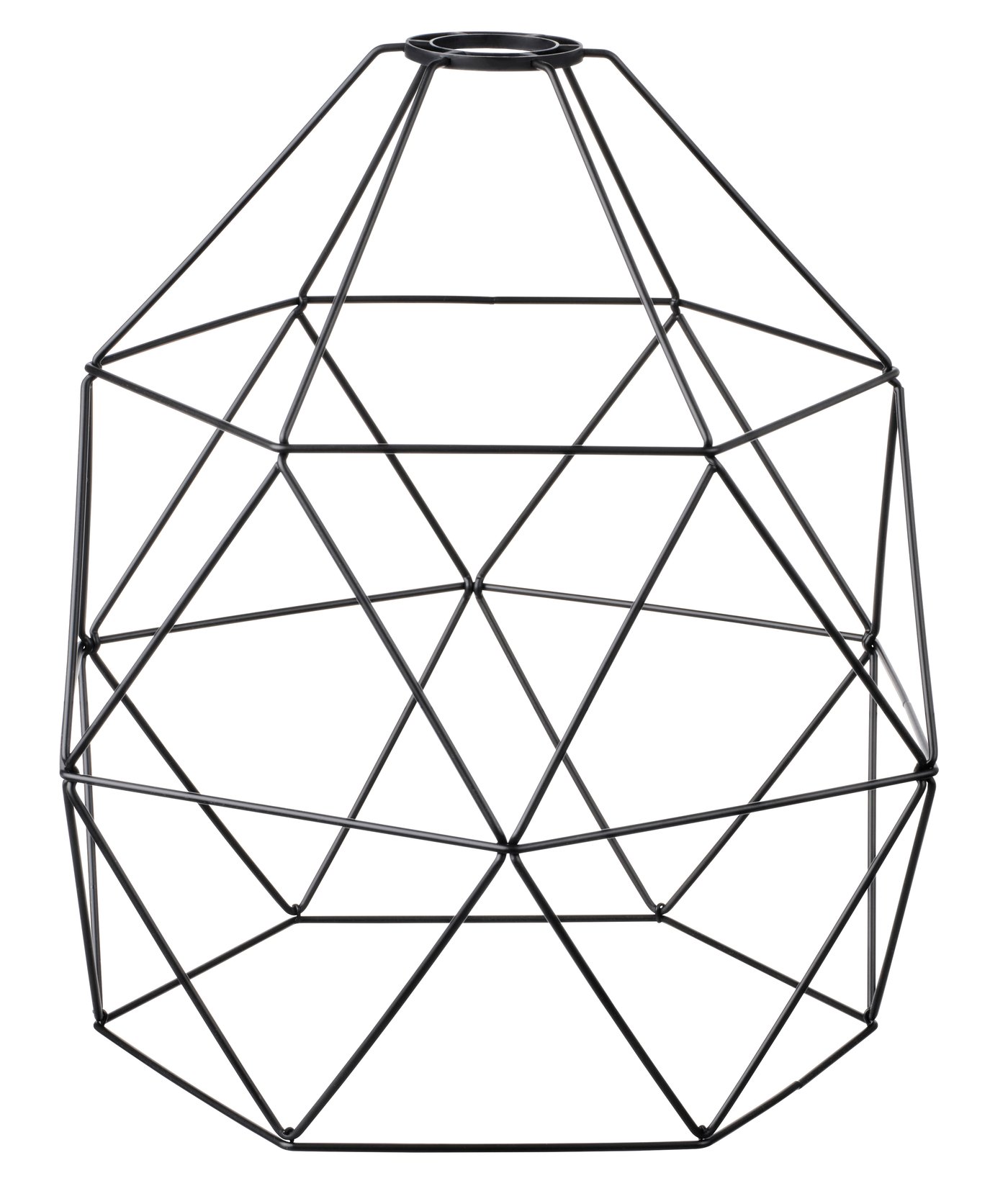 IKEA BRUNSTA taklampskärm, svart, 30 cm