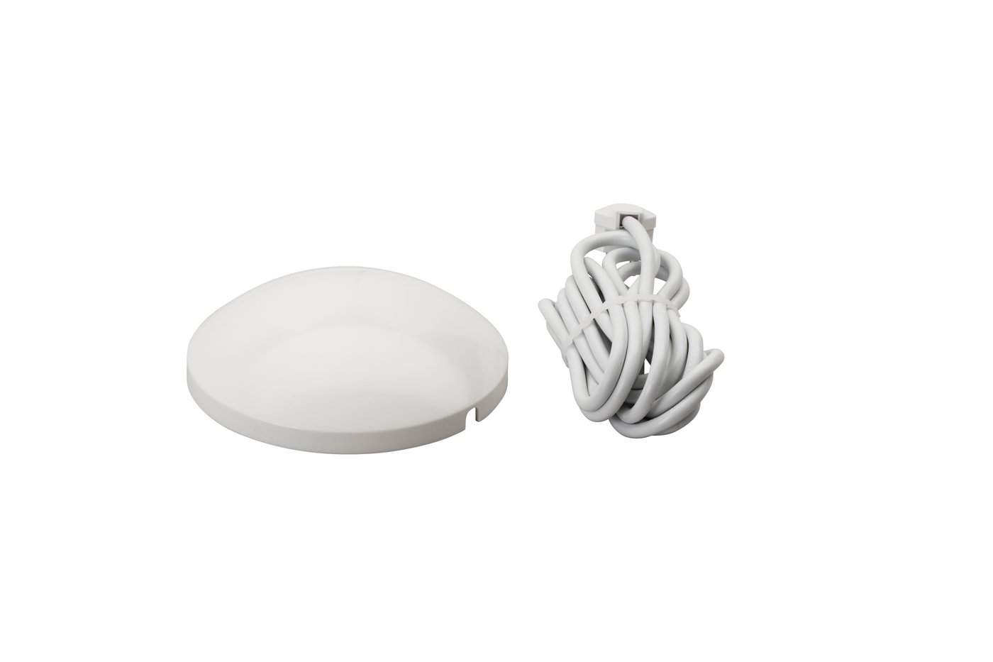 IKEA KOPPLA lamppropp med kabel och kåpa, jordad/vit, 3.0 m