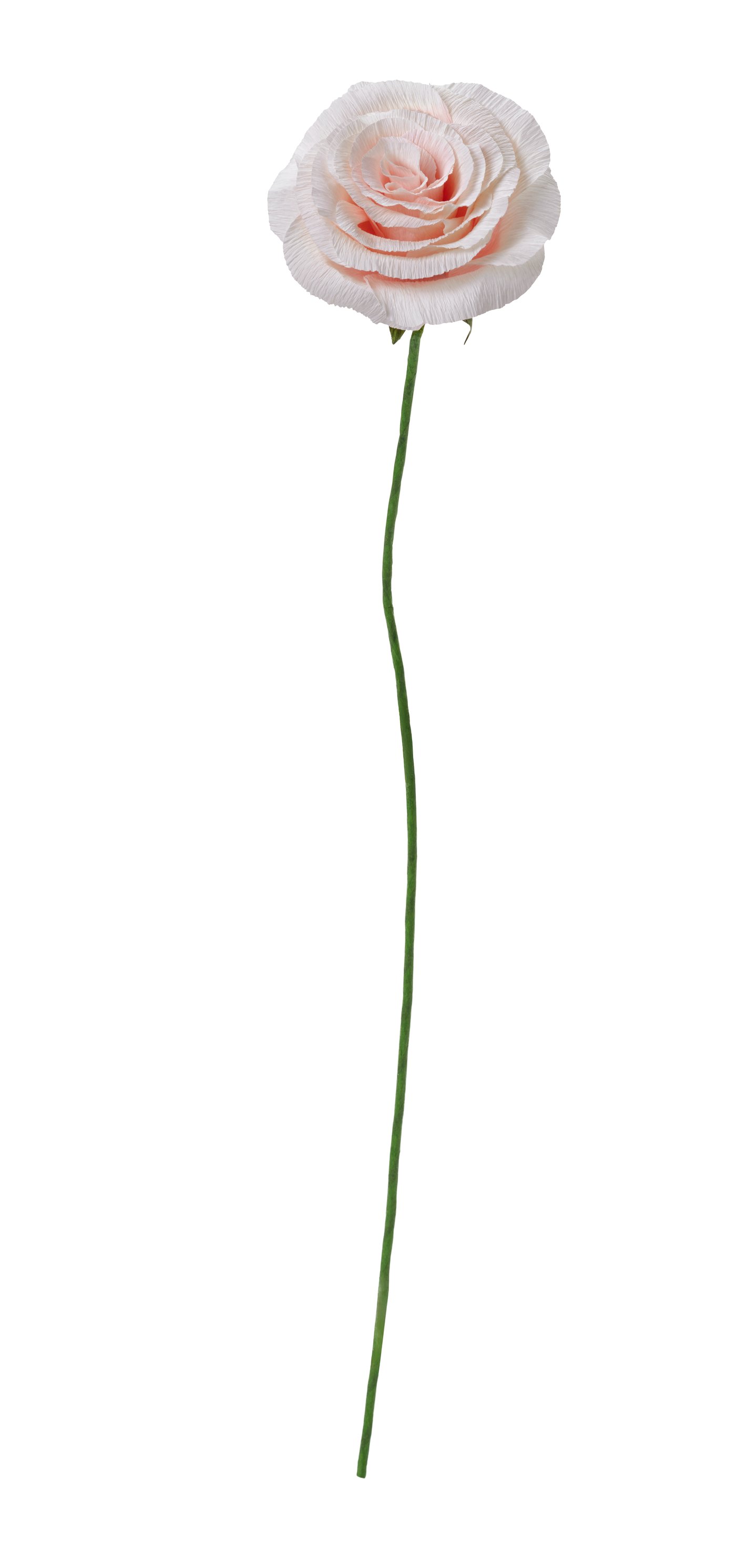 IKEA GULDSPETT plastblomma, papper/ros rosa, 50 cm, konstgjord blomma