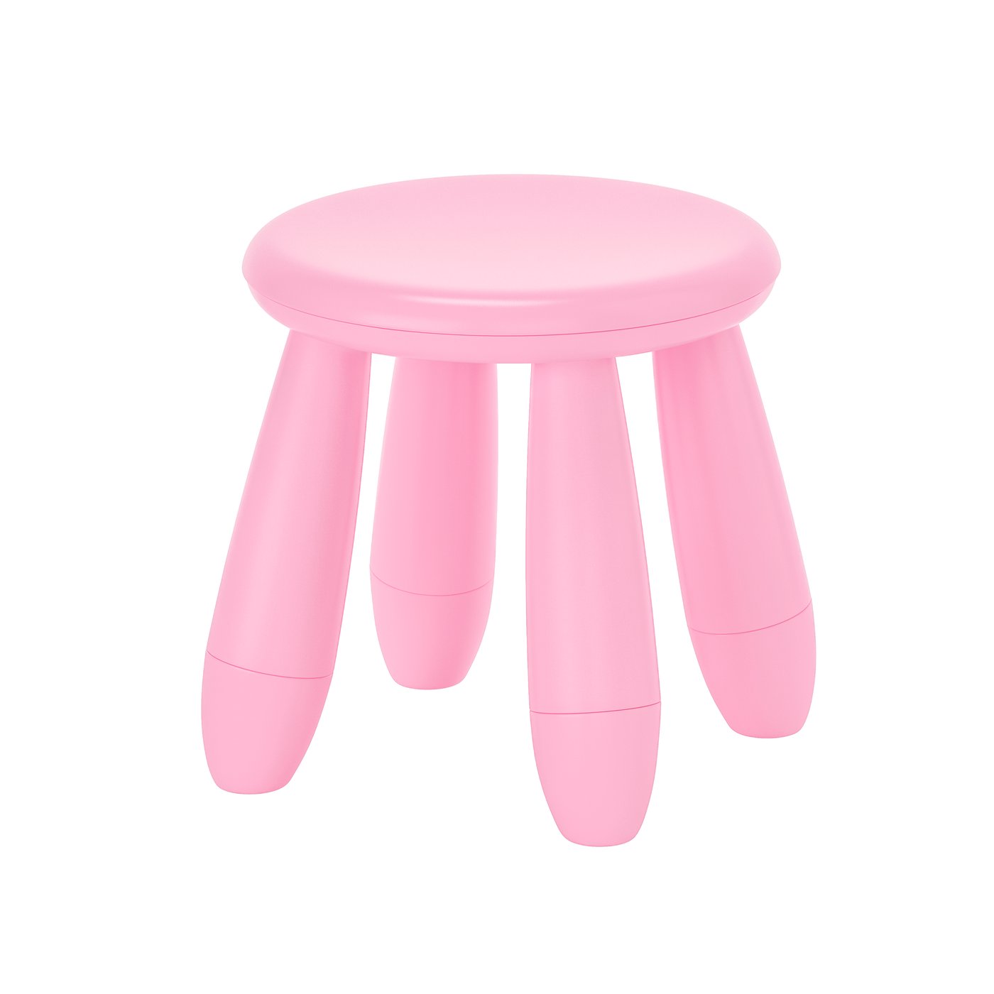 IKEA MAMMUT barnpall, inom-/utomhus/rosa