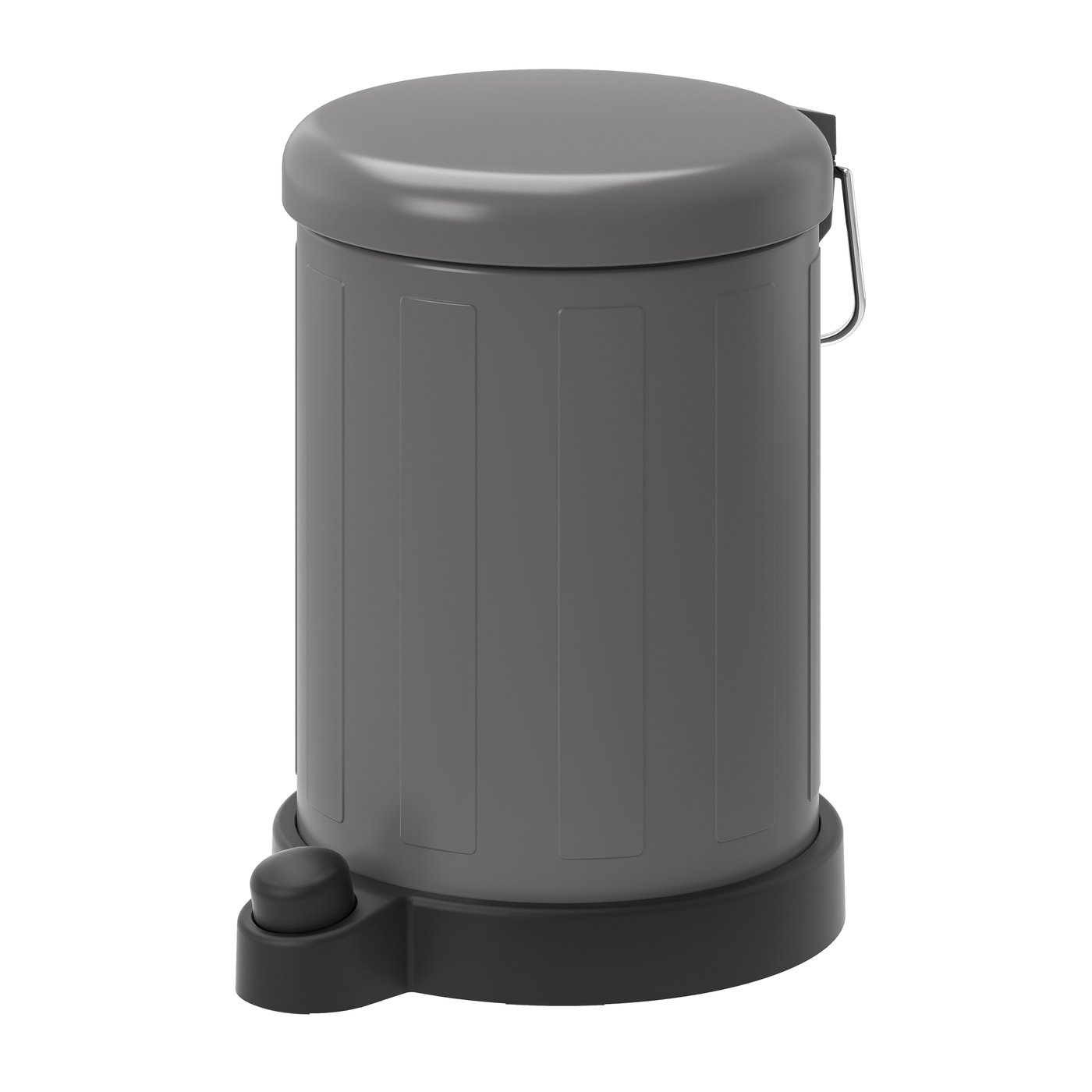 IKEA TOFTAN avfallshink, grå, 4 l