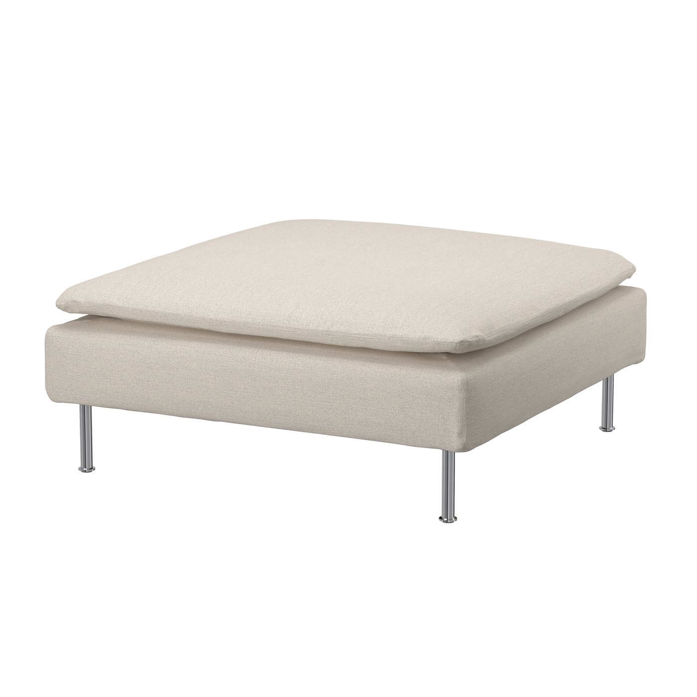 IKEA SÖDERHAMN klädsel till fotpall, gunnared beige