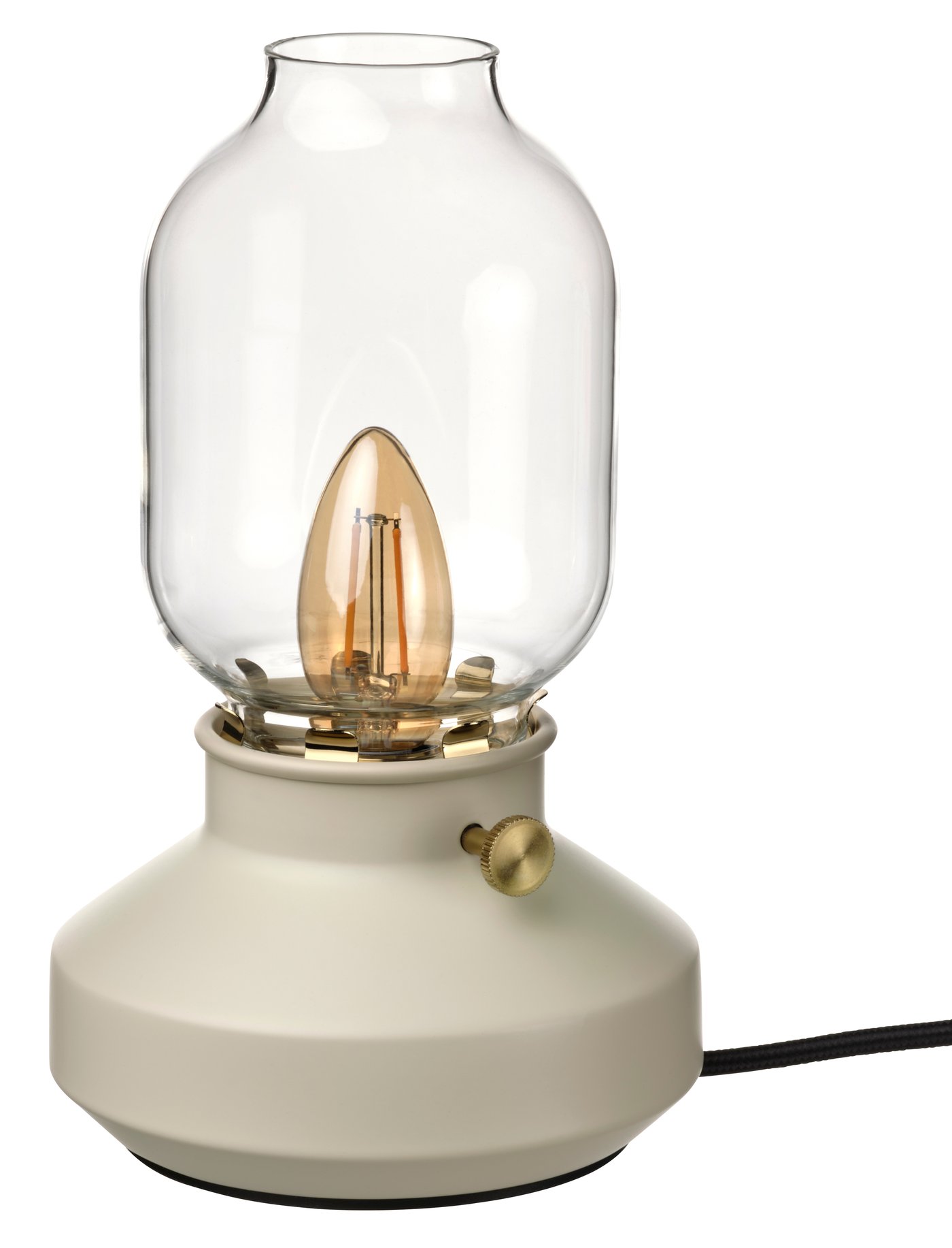 IKEA TÄRNABY bordslampa, dimbar beige, 25 cm