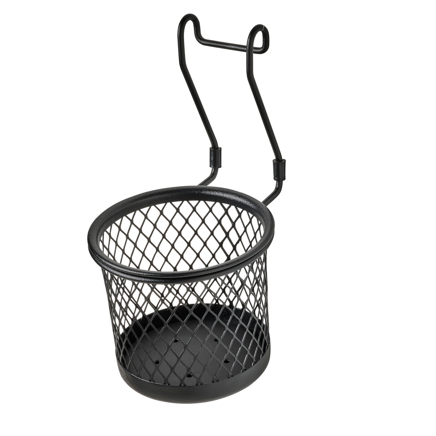 IKEA HULTARP behållare, svart/nät, 14x16 cm