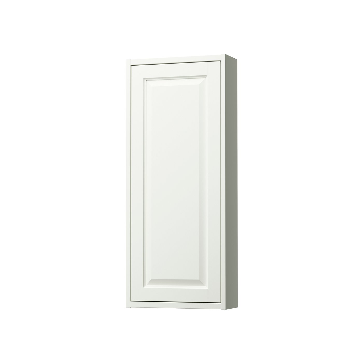 IKEA TÄNNFORSEN väggskåp med dörr, vit, 40x15x95 cm