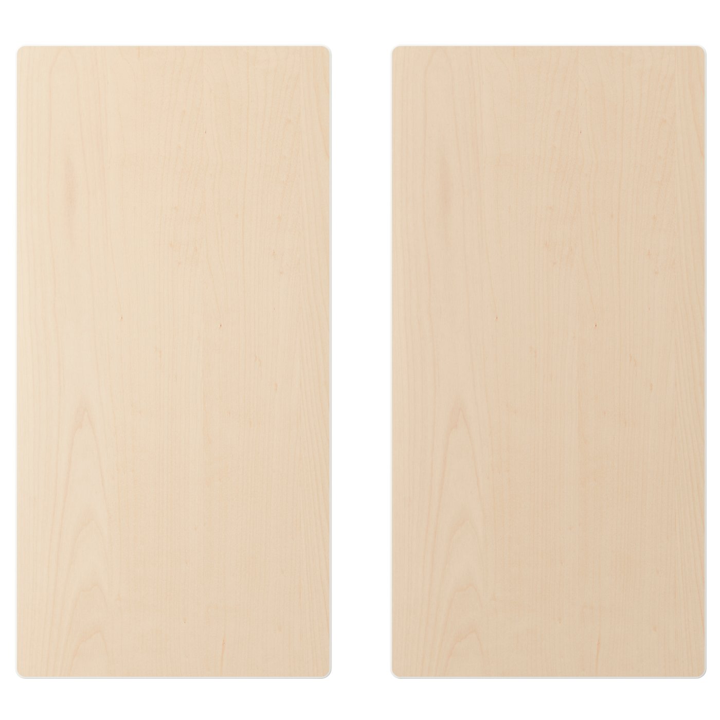IKEA SMÅSTAD dörr, björkmönstrad, 30x60 cm