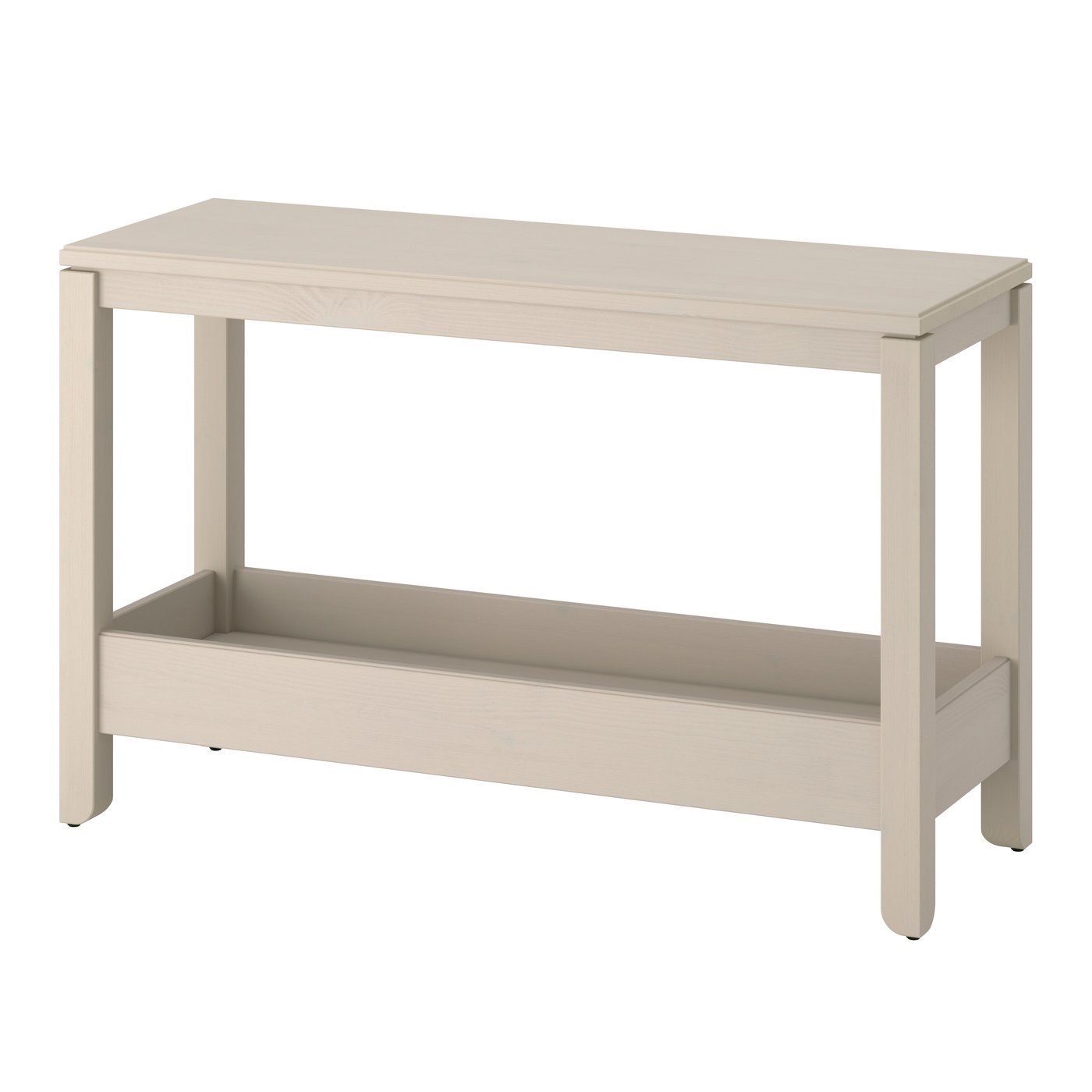 IKEA HAVSTA avlastningsbord, gråbeige, 100x35x63 cm