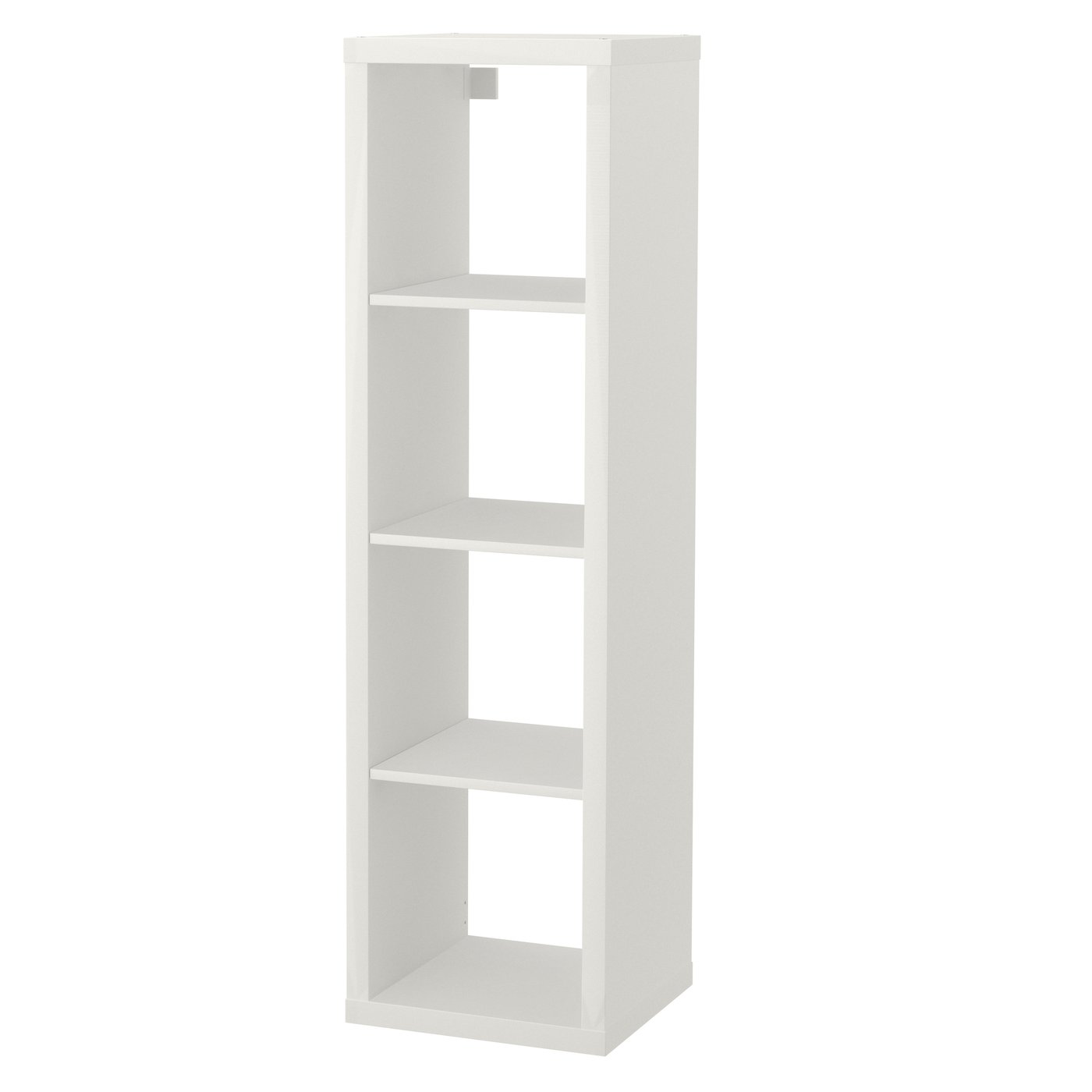 IKEA KALLAX hylla, vit, 42x147 cm