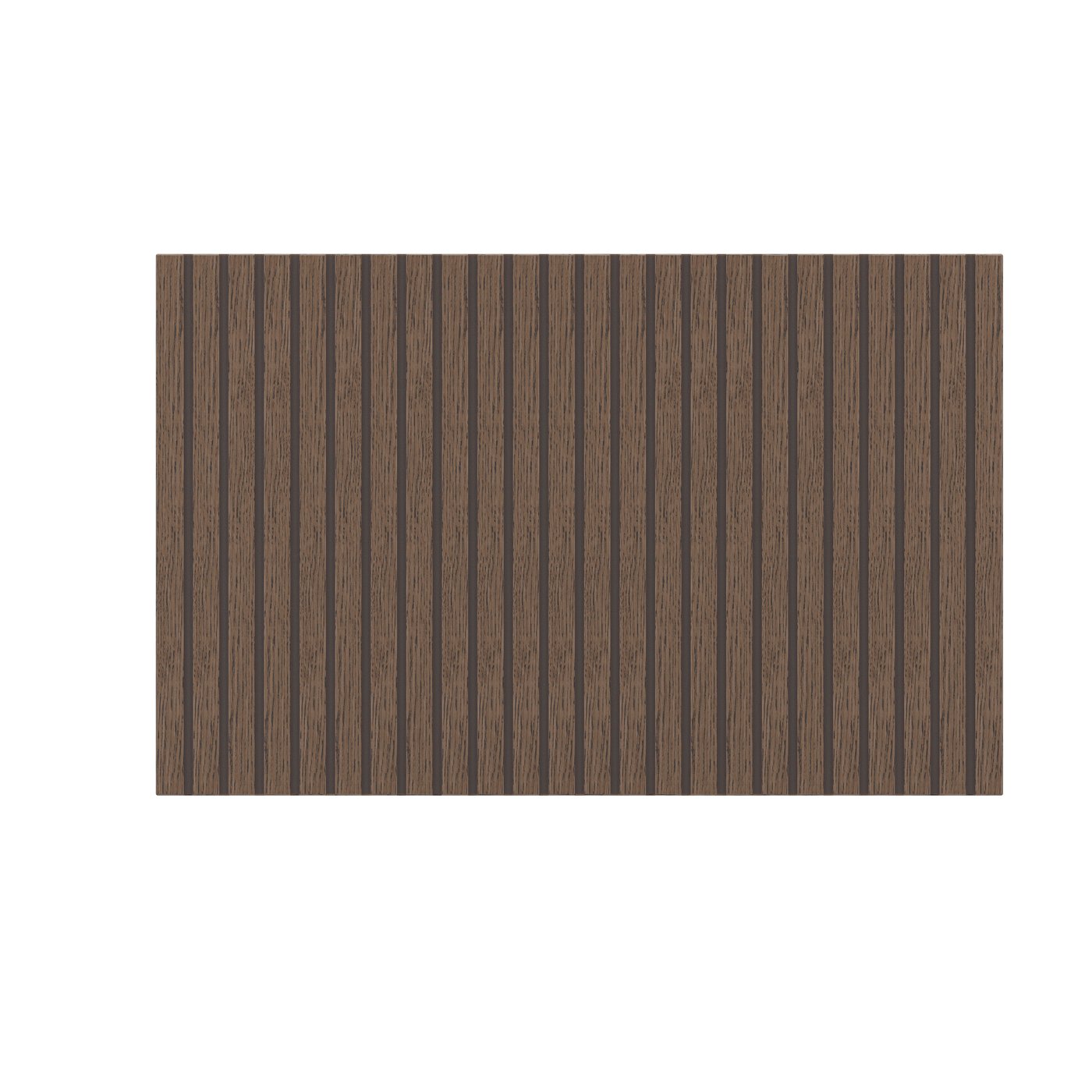IKEA BJÖRKÖVIKEN dörr/lådfront, brun betsad ekfaner, 60x38 cm