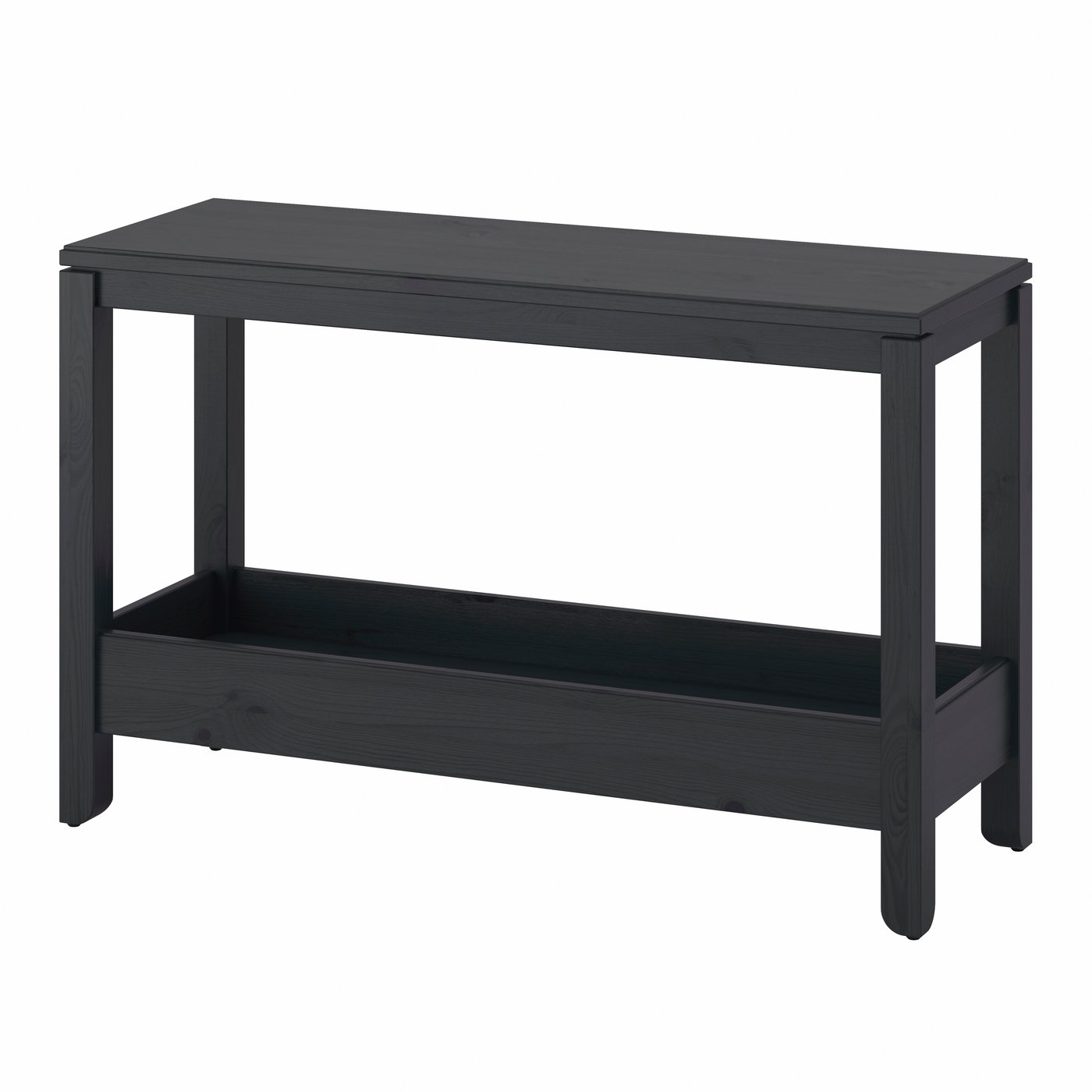 IKEA HAVSTA avlastningsbord, svart, 100x35x63 cm