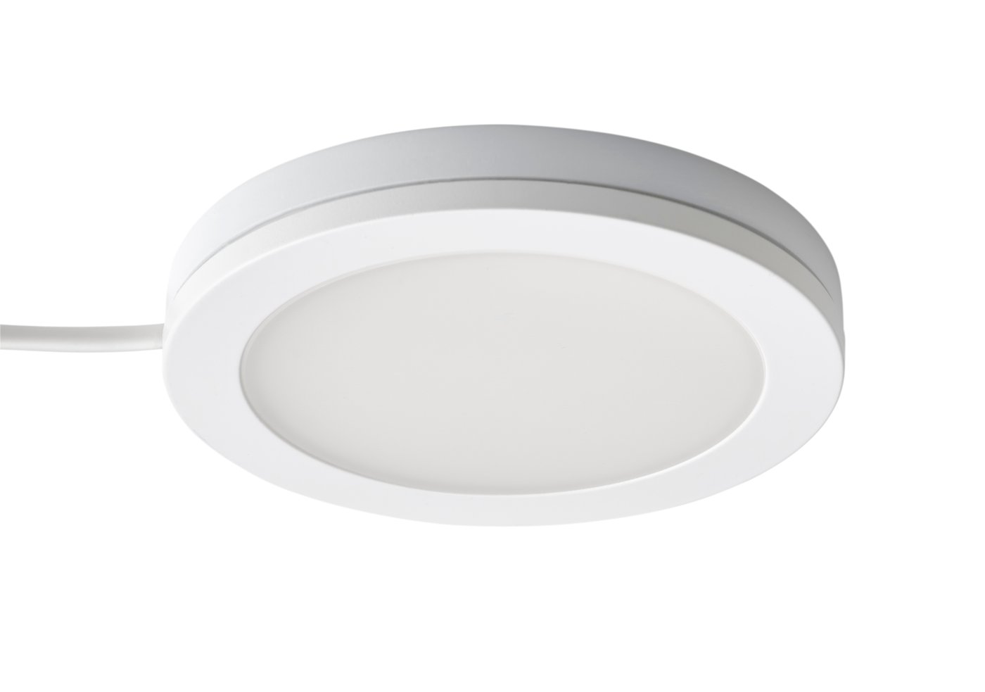 IKEA MITTLED LED spot, dimbar vit