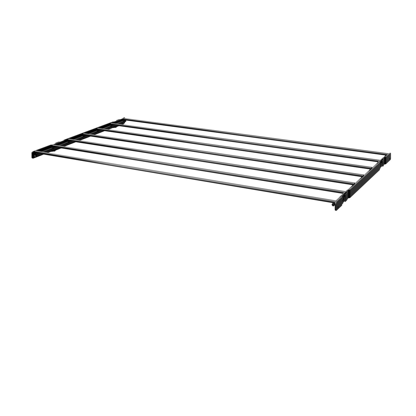 IKEA BOAXEL torkställning, antracit, 80x40 cm