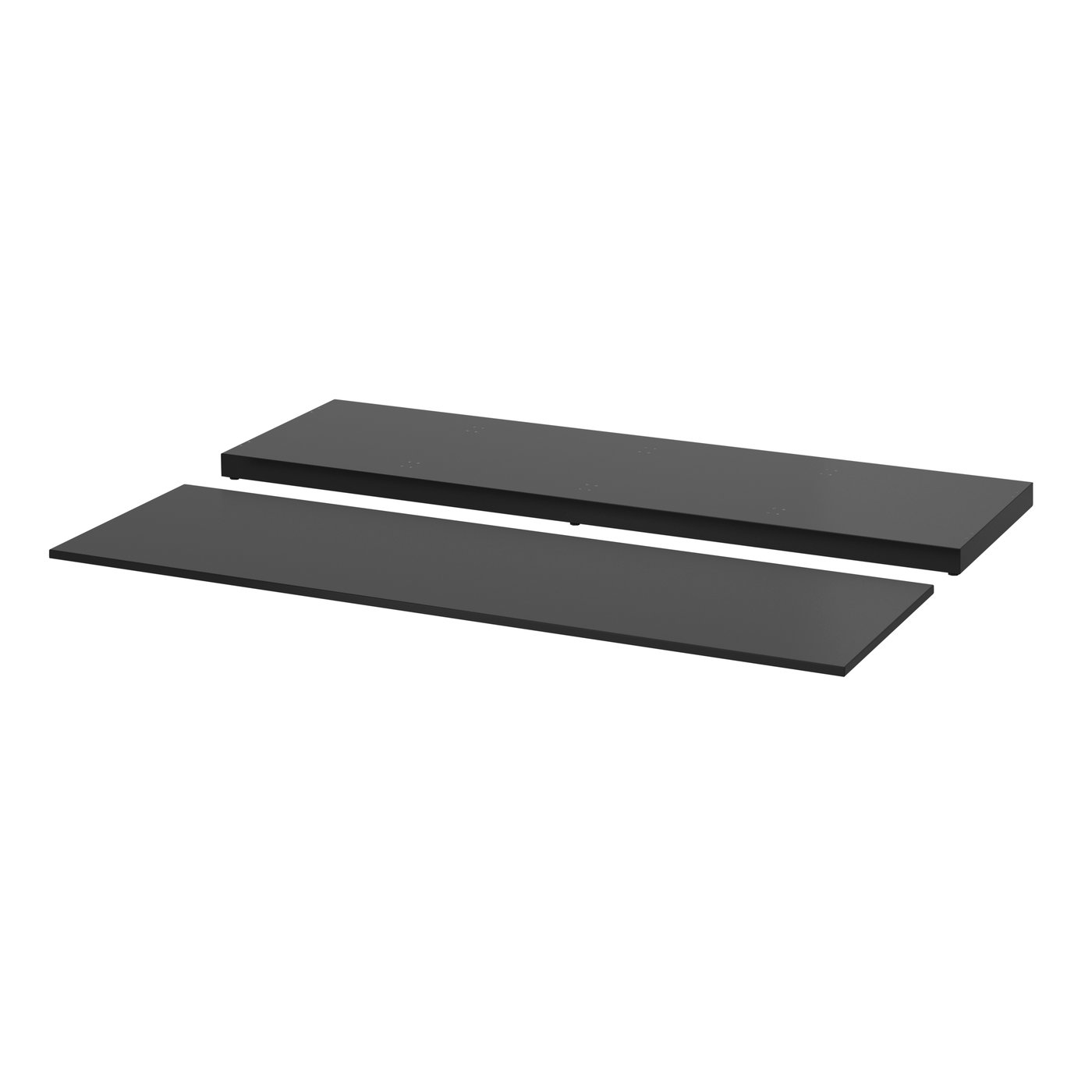IKEA NORDLI toppskiva och sockel, antracit, 160x47 cm