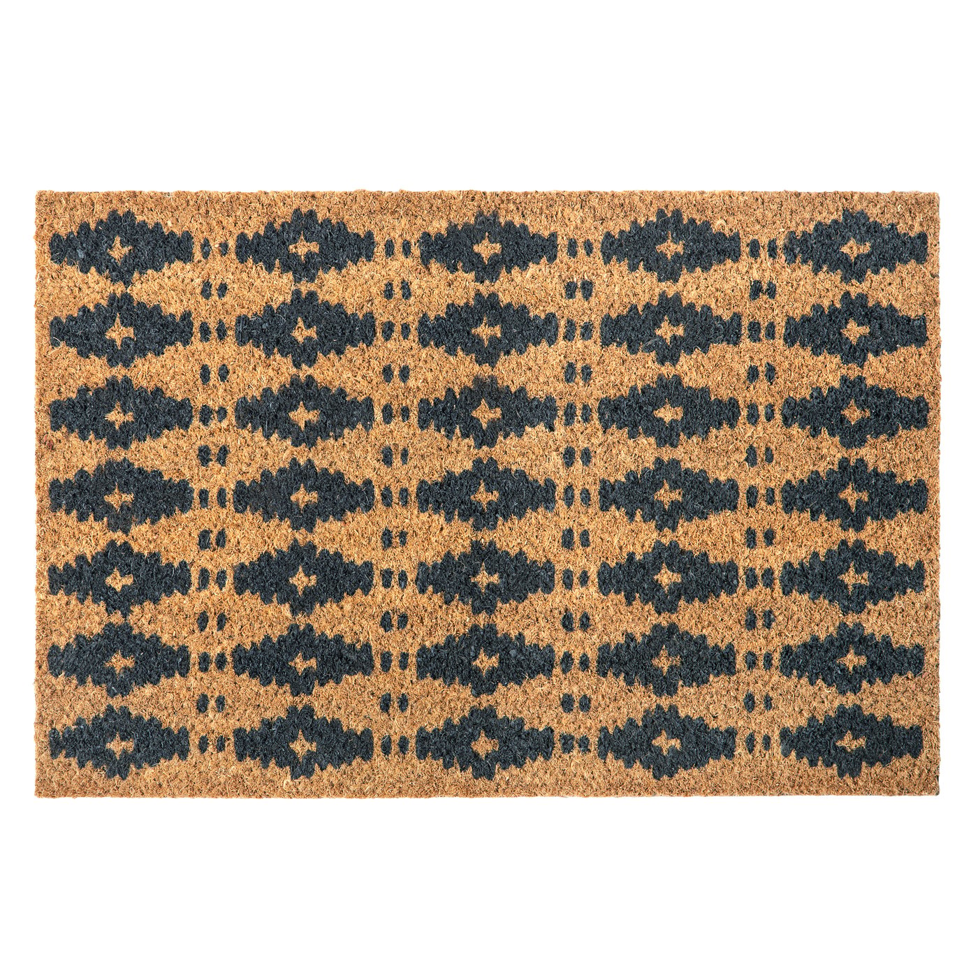 IKEA BETALVÄG dörrmatta, kokos/geometrisk, 40x60 cm