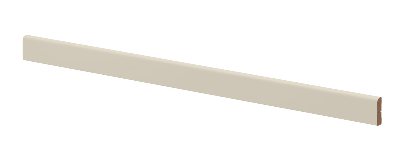IKEA HAVSTORP dekor/krönlist rundad, beige, 221 cm