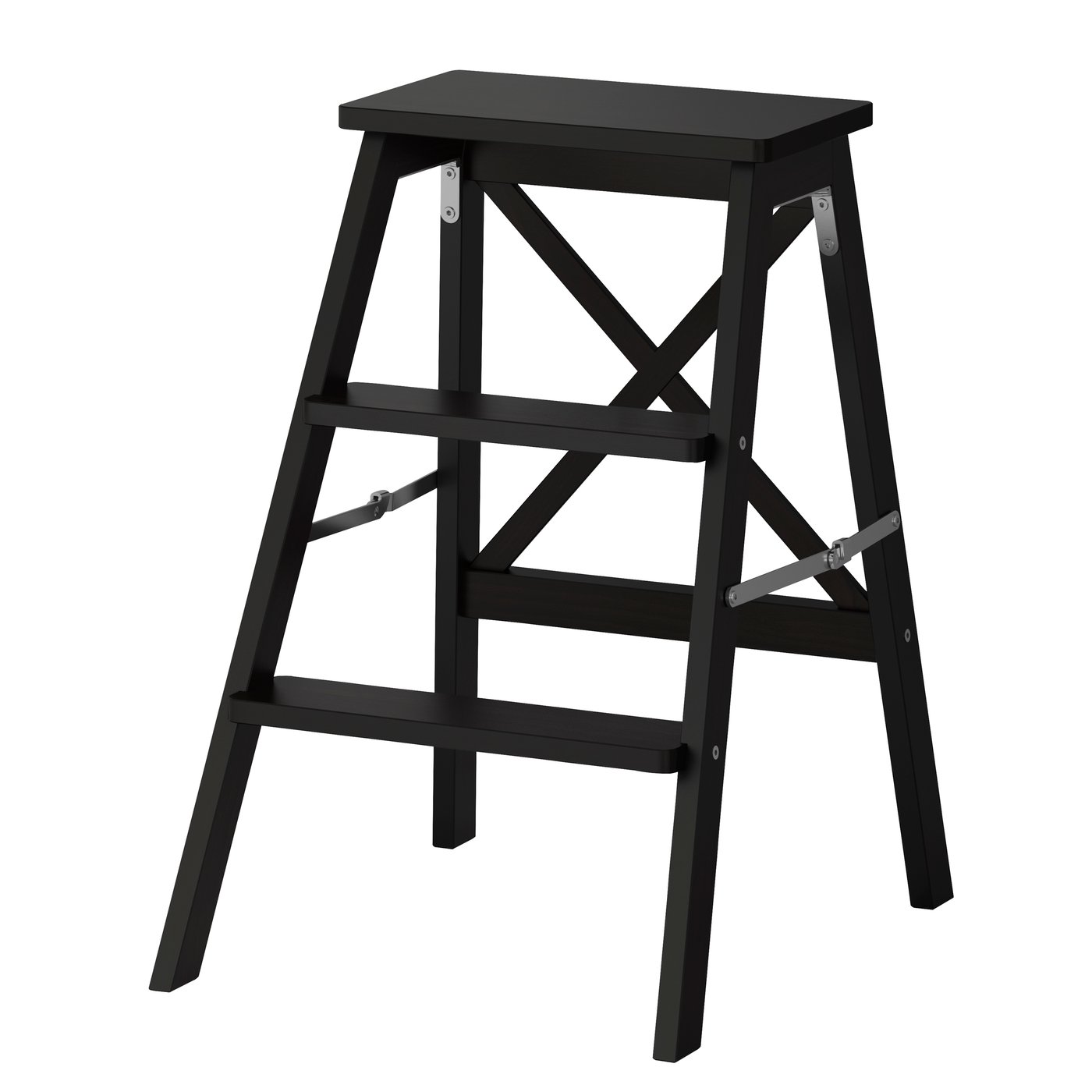 IKEA BEKVÄM köksstege/pall, svart, 63 cm