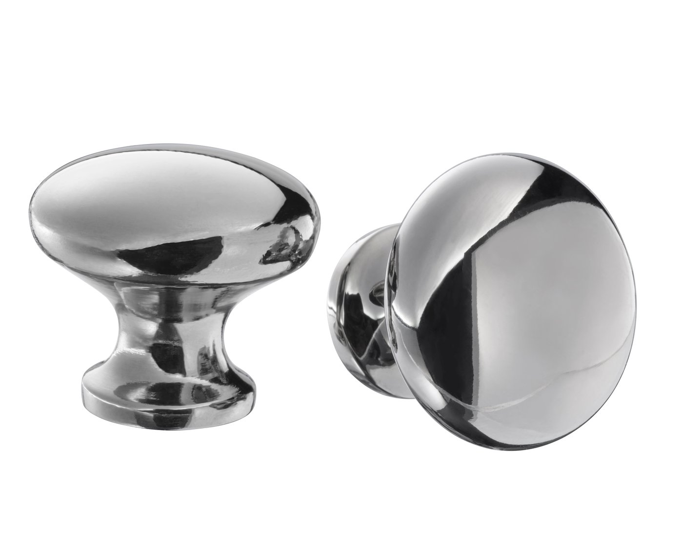 IKEA ENERYDA knopp, förkromad, 27 mm
