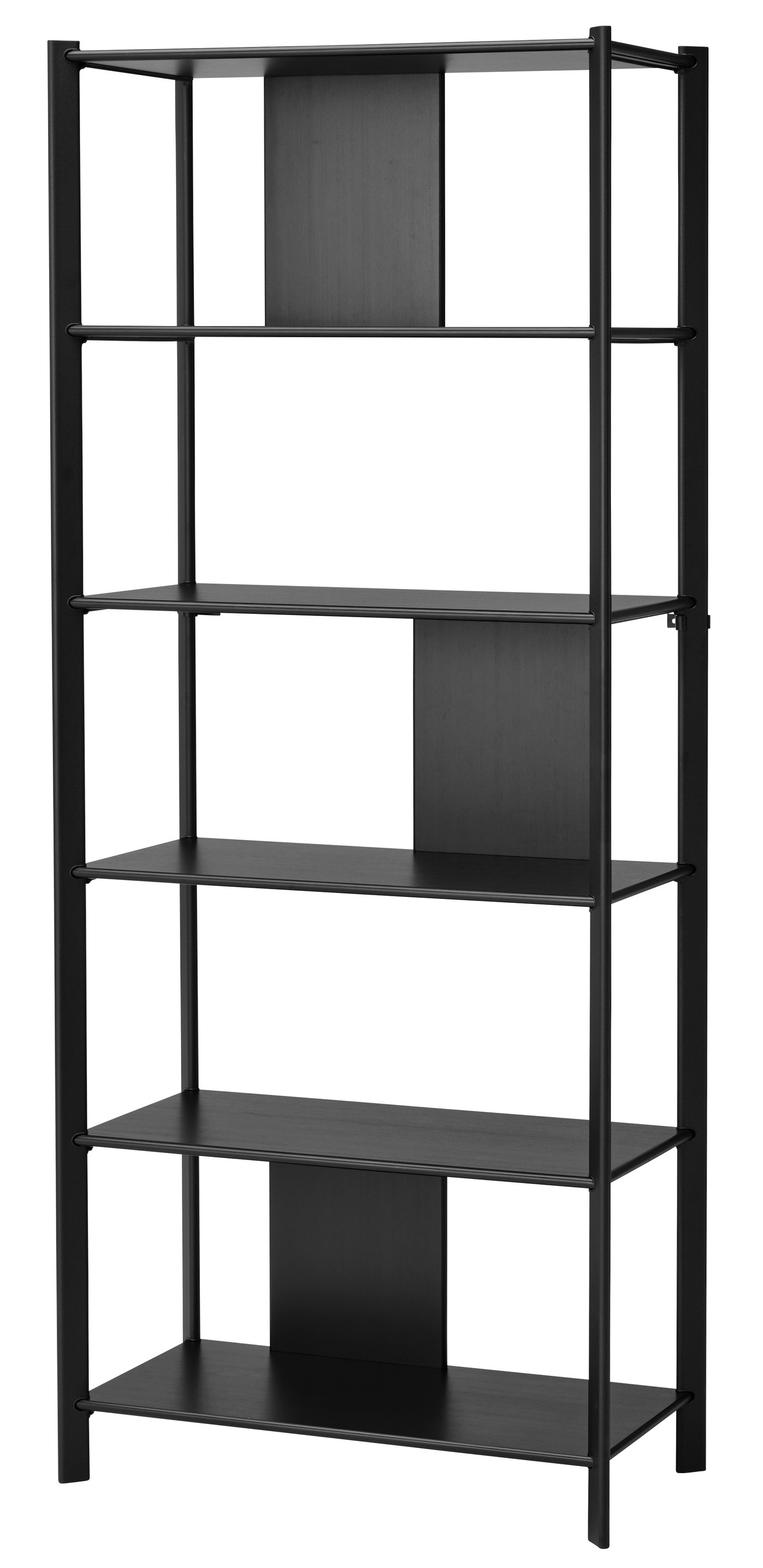 IKEA JÄTTESTA hylla, svart, 80x195 cm