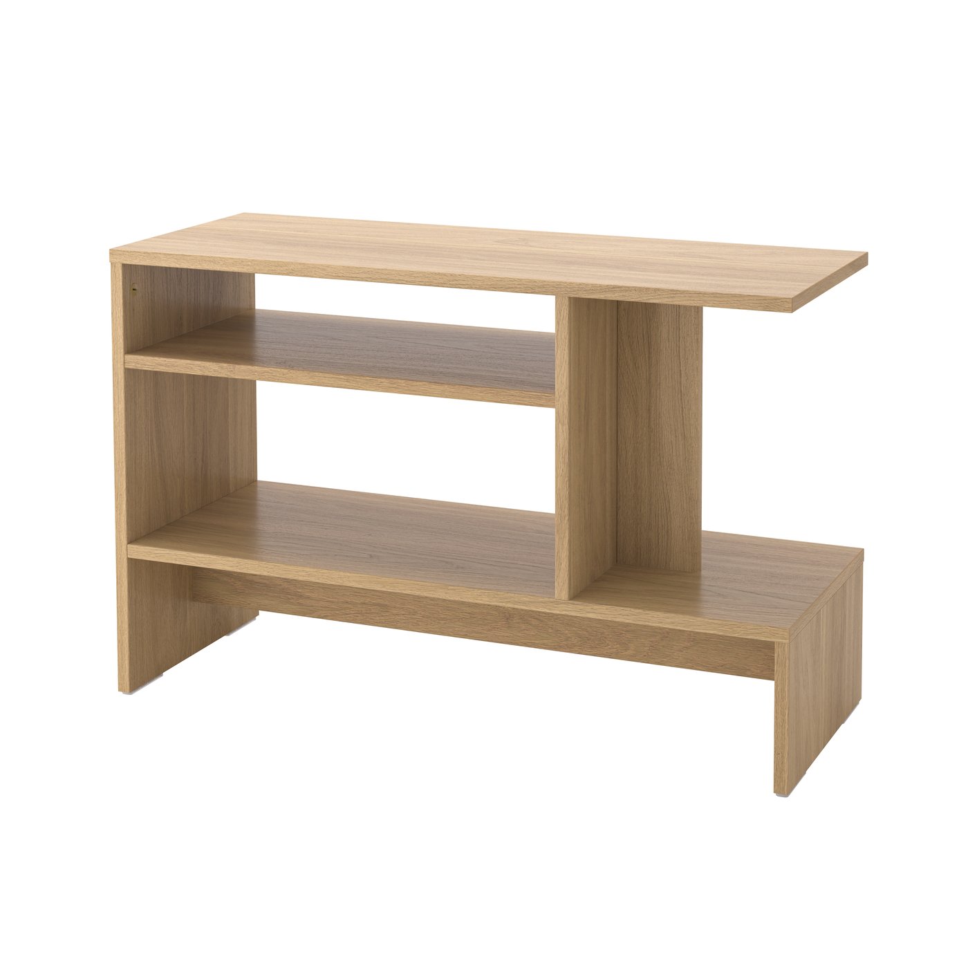 IKEA HOLMERUD sidobord, ekmönstrad, 80x31 cm