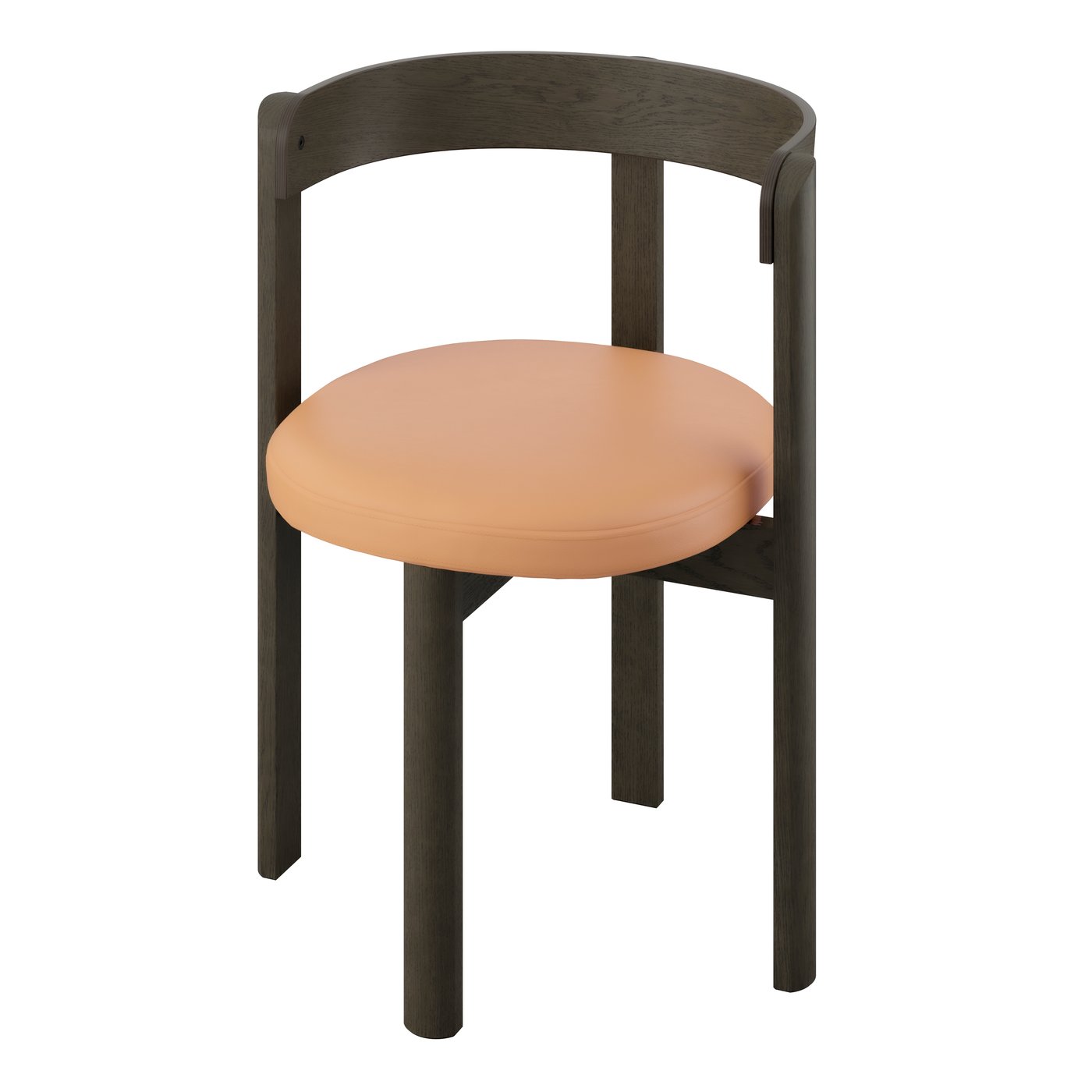 IKEA STOCKHOLM 2025 stol, mörkbrun/läder