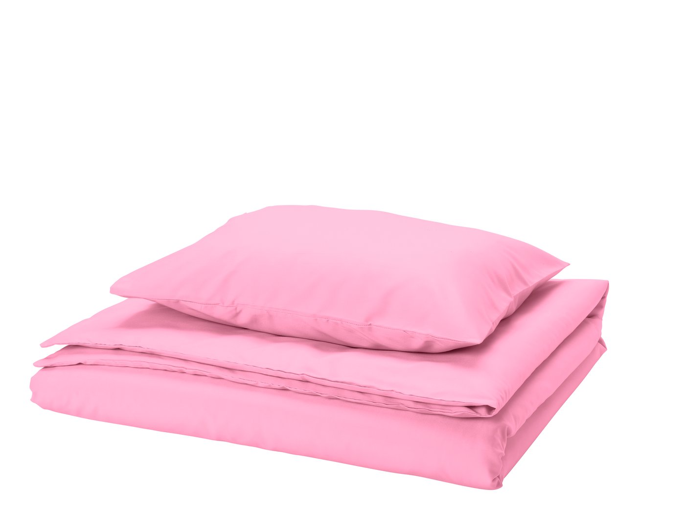 IKEA PILTANDVINGE påslakan 1 örngott, rosa, 150x200/50x60 cm