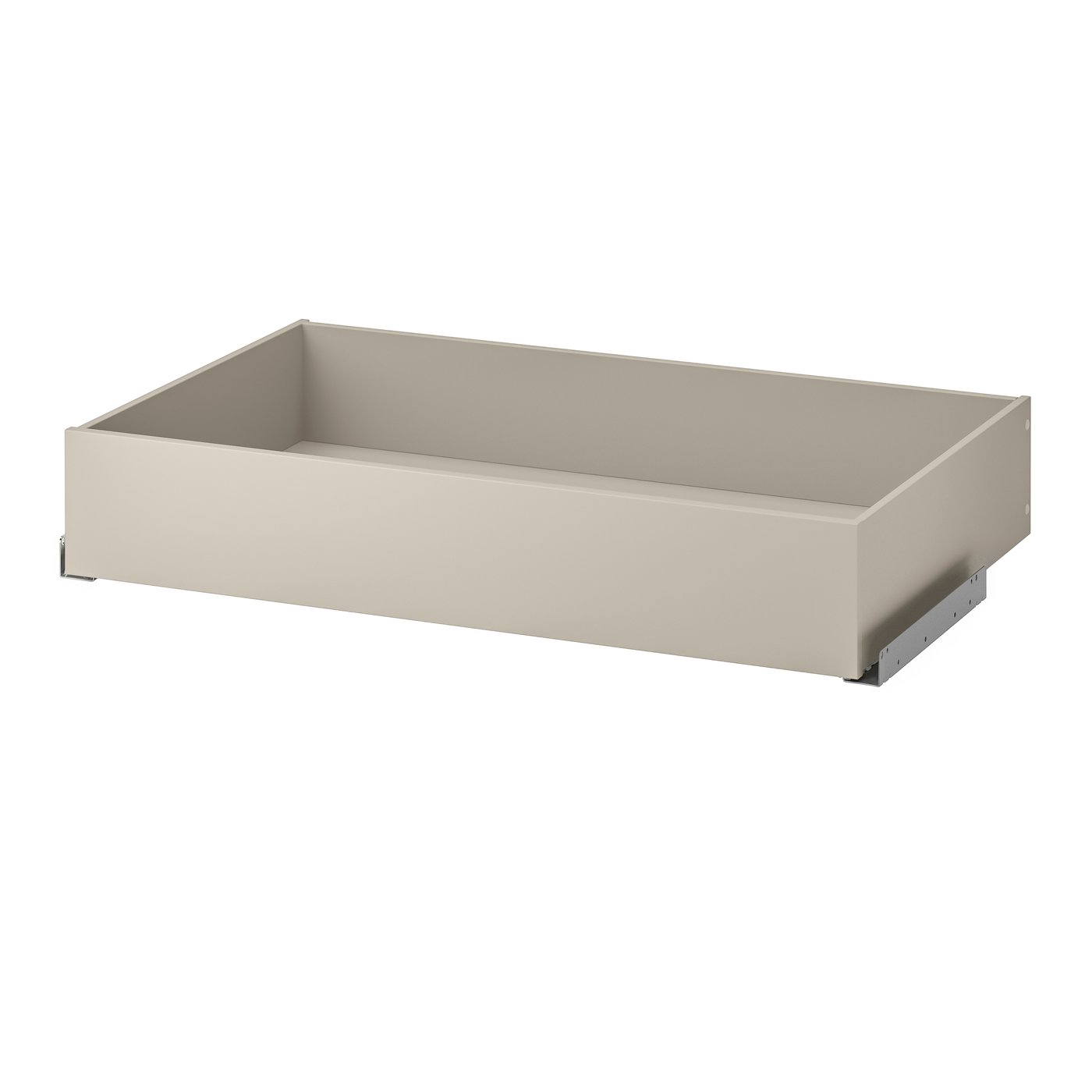 IKEA KOMPLEMENT låda, gråbeige, 100x58 cm