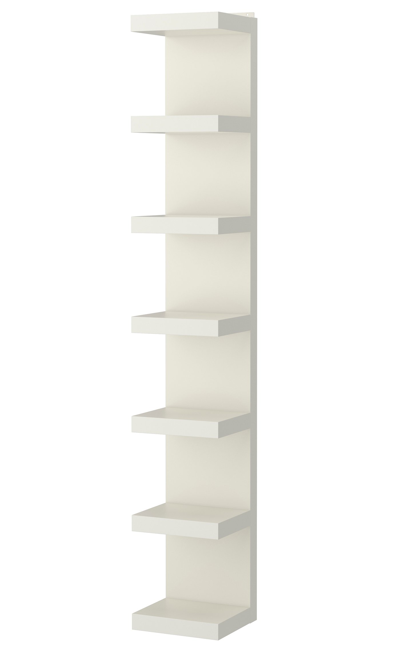IKEA LACK vägghylla, vit, 30x190 cm