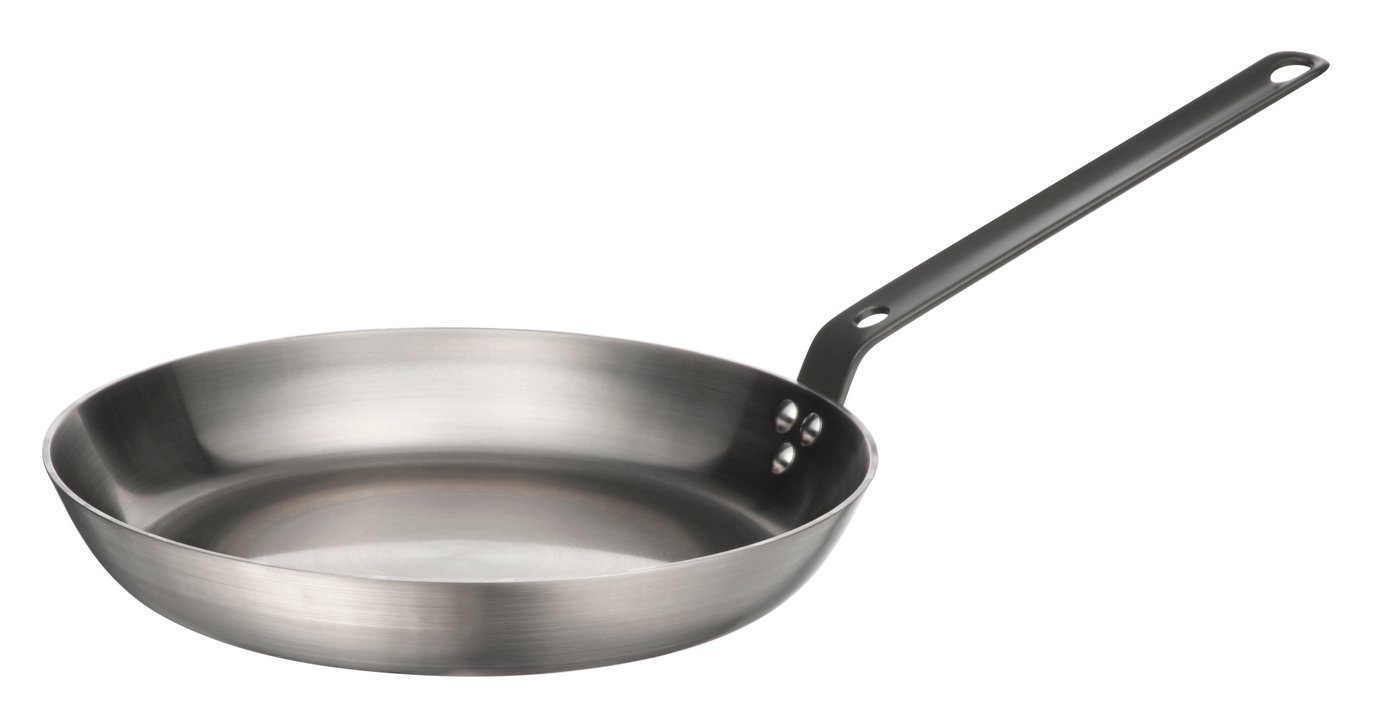 IKEA VARDAGEN stekpanna, kolstål, 28 cm