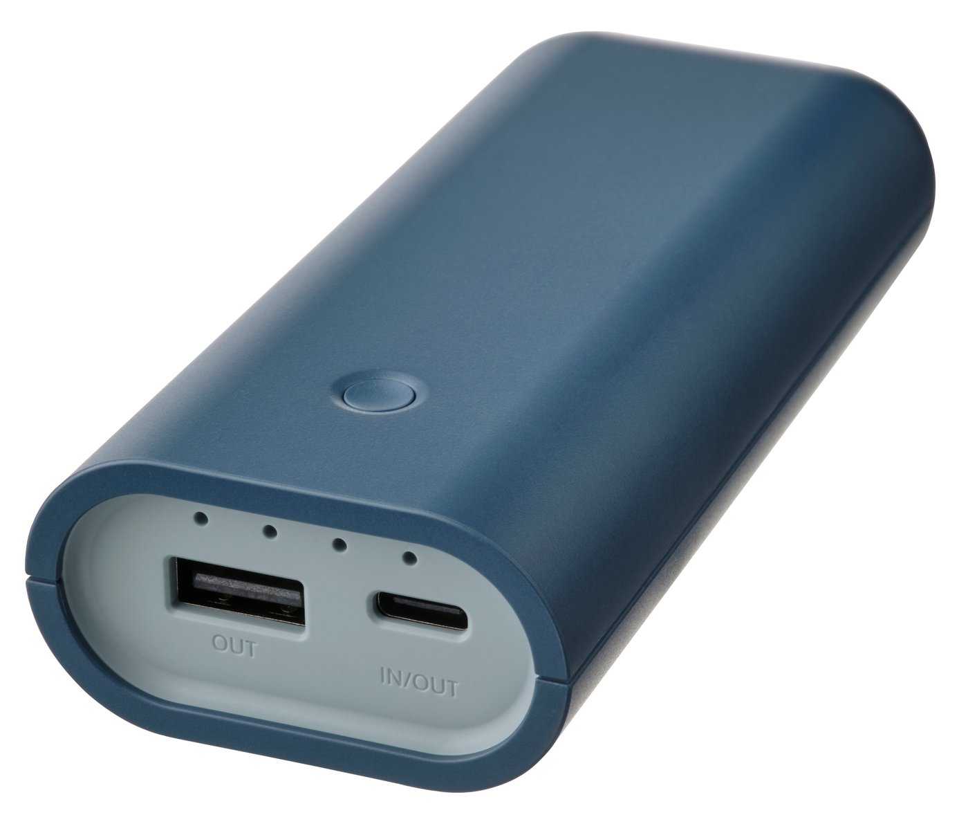 IKEA VARMFRONT powerbank, blå, 5200 mAh, portabel batteriladdare