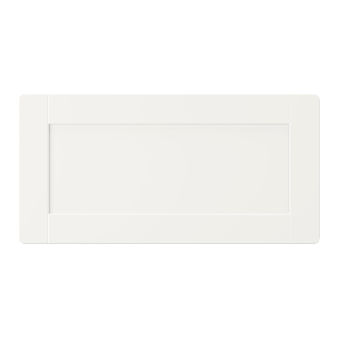 IKEA SMÅSTAD lådfront, vit/med ram, 60x30 cm
