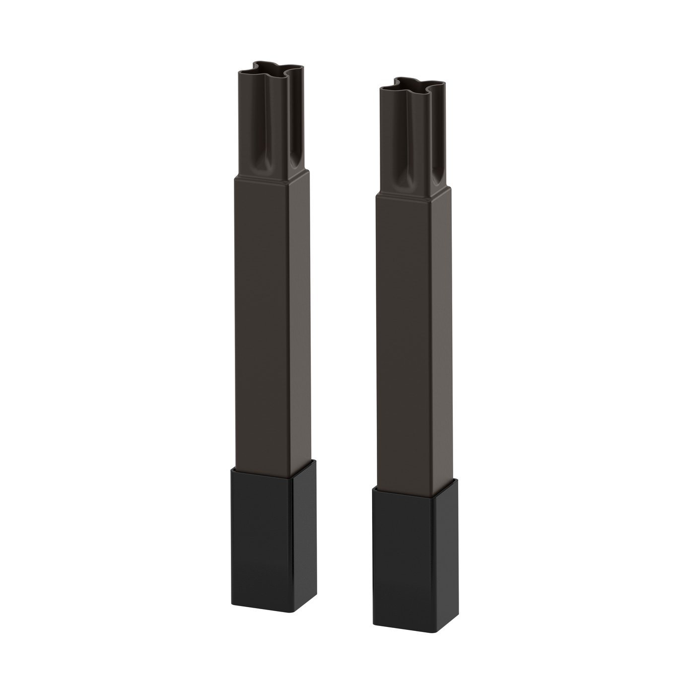 IKEA ENHET ben för stomme, antracit, 12.5 cm