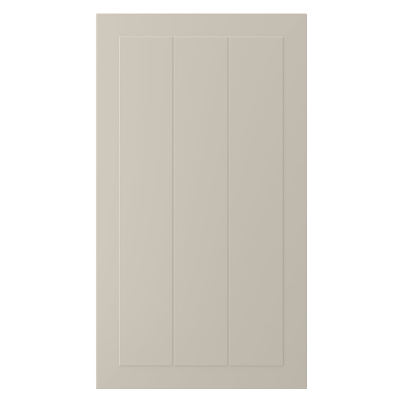 IKEA STENSUND front för diskmaskin, beige, 45x80 cm