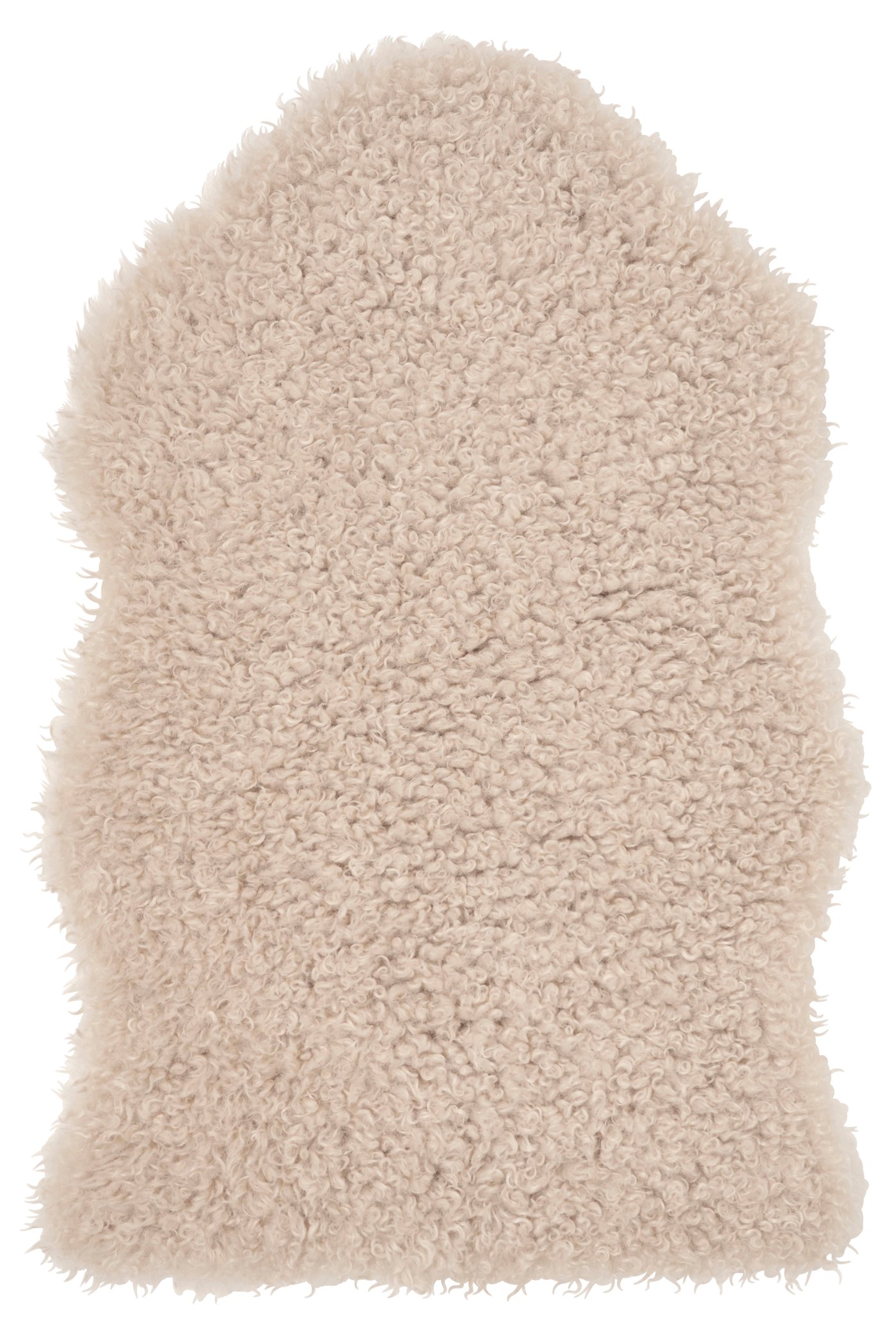 IKEA SVINDINGE matta, beige, 55x85 cm