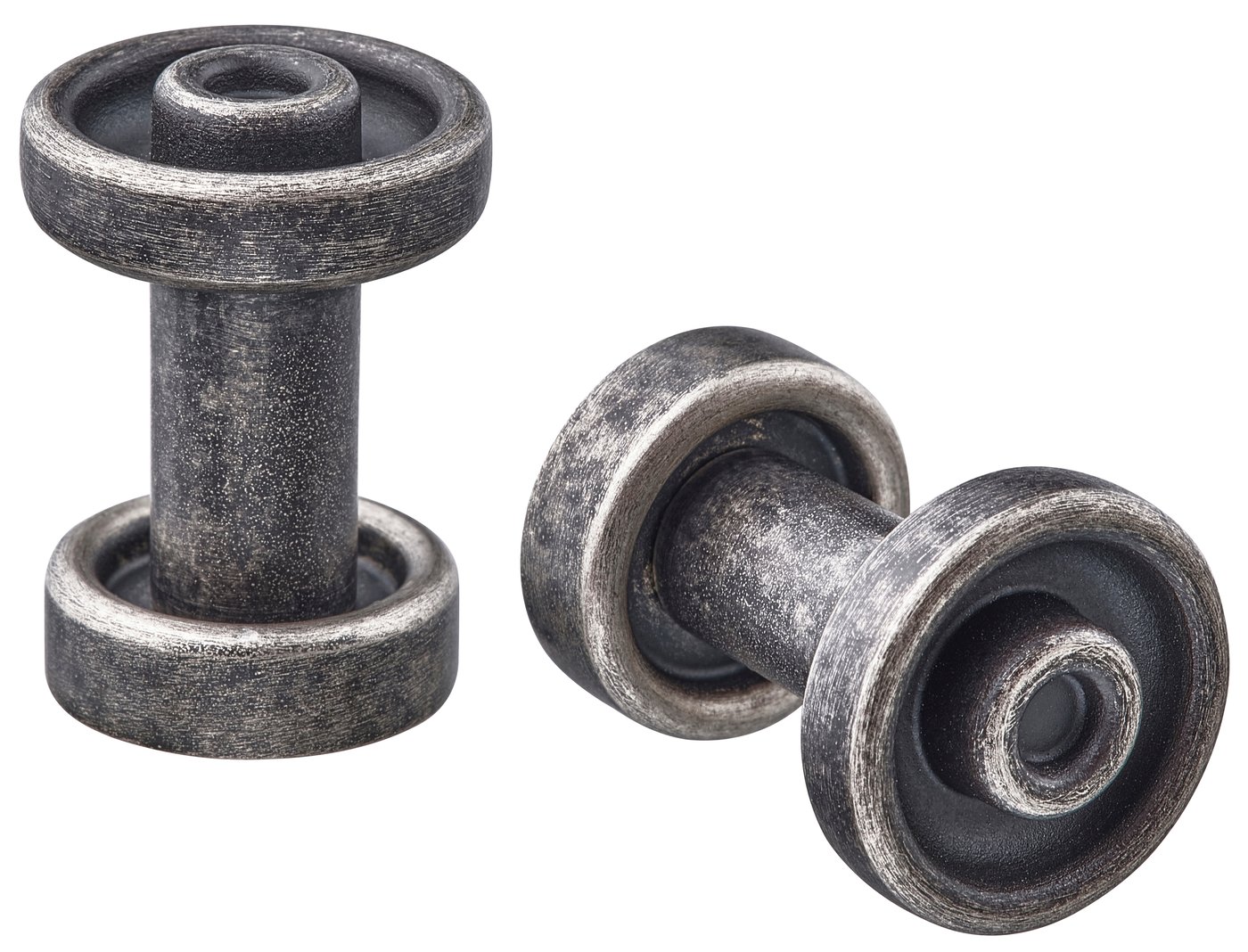IKEA SKRUVSHULT knopp, antracit, 18 mm