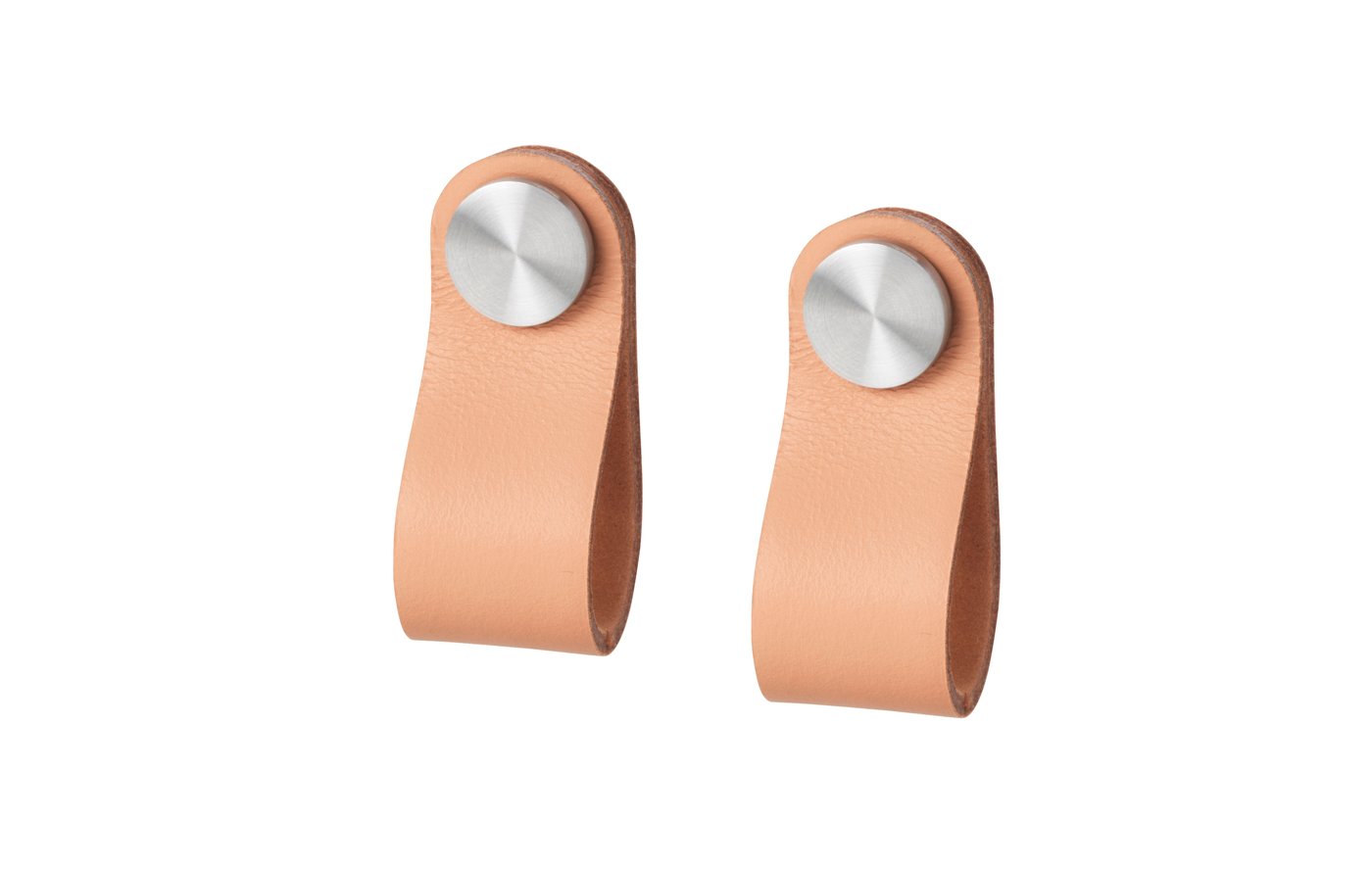 IKEA ÖSTERNÄS läderhandtag, garvat läder, 65 mm