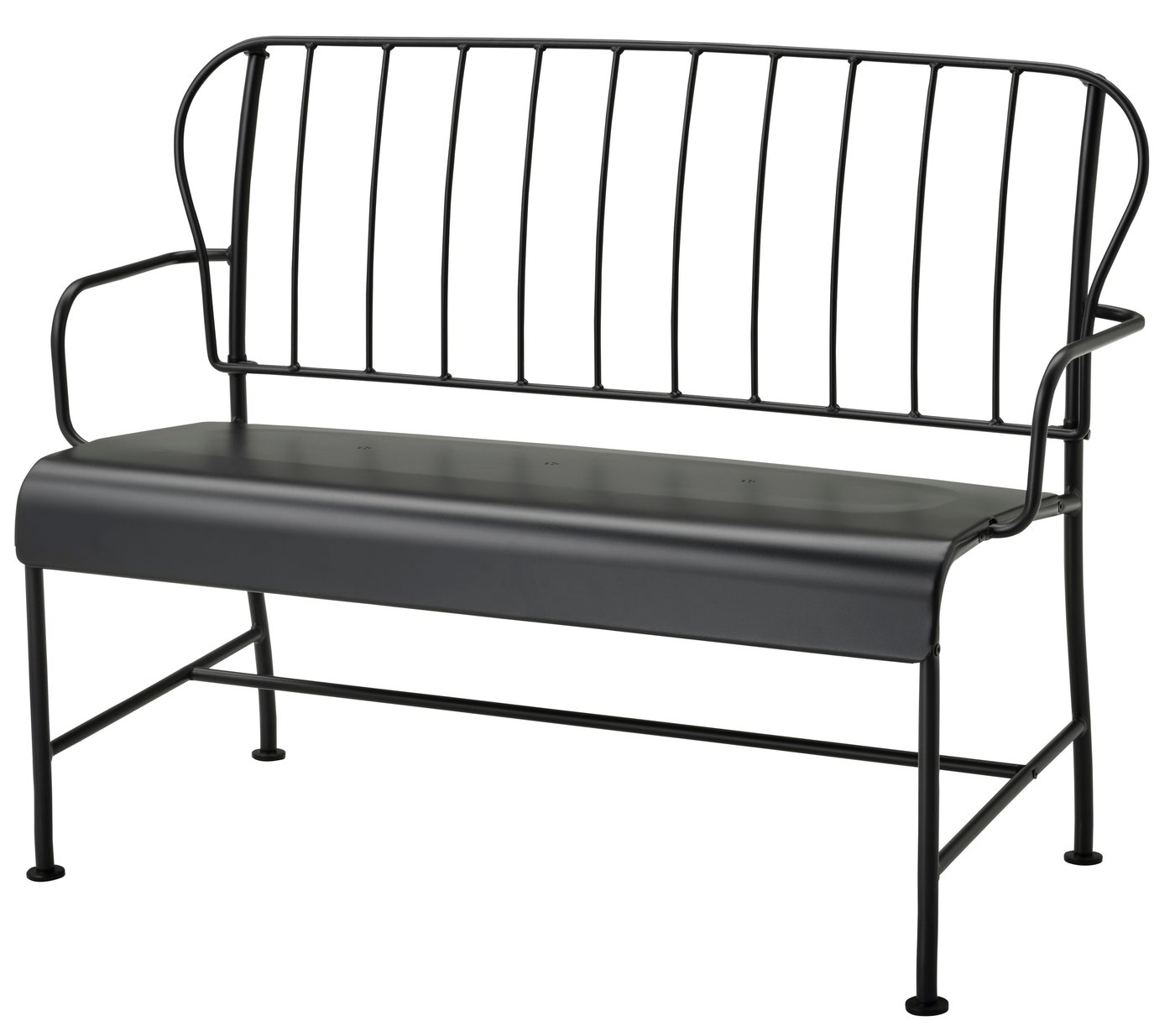 IKEA LÄCKÖ 2-sits soffa, utomhus, grå
