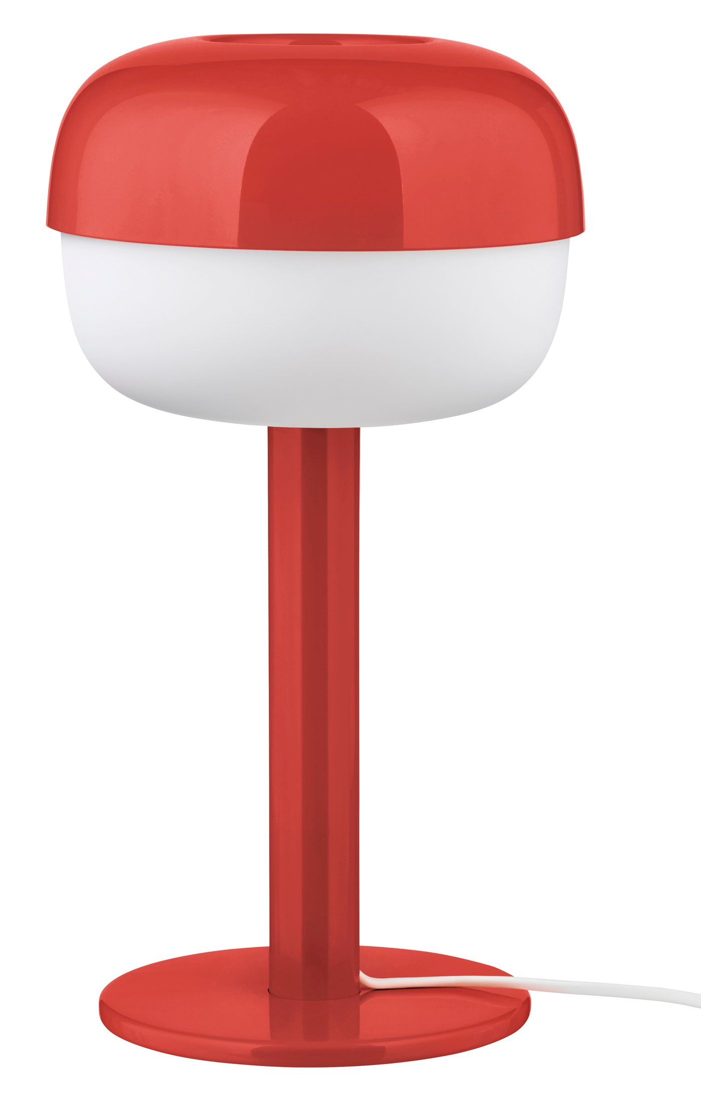 IKEA BLÅSVERK bordslampa, röd, 36 cm