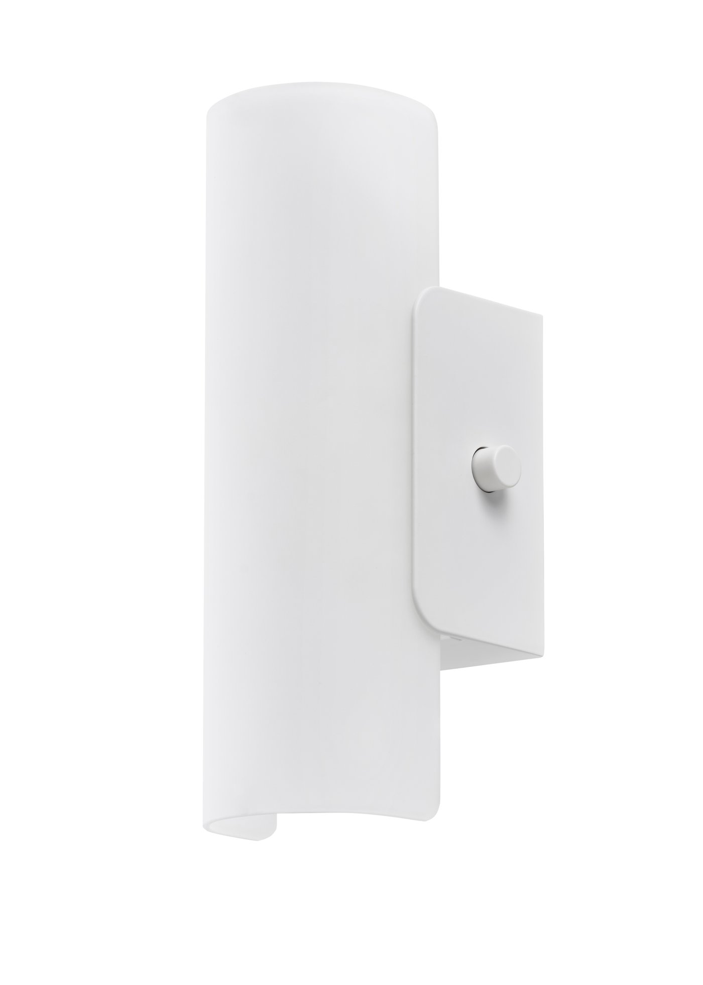 IKEA HAVSDUN LED vägglampa, dimbar vit/frostat glas vit