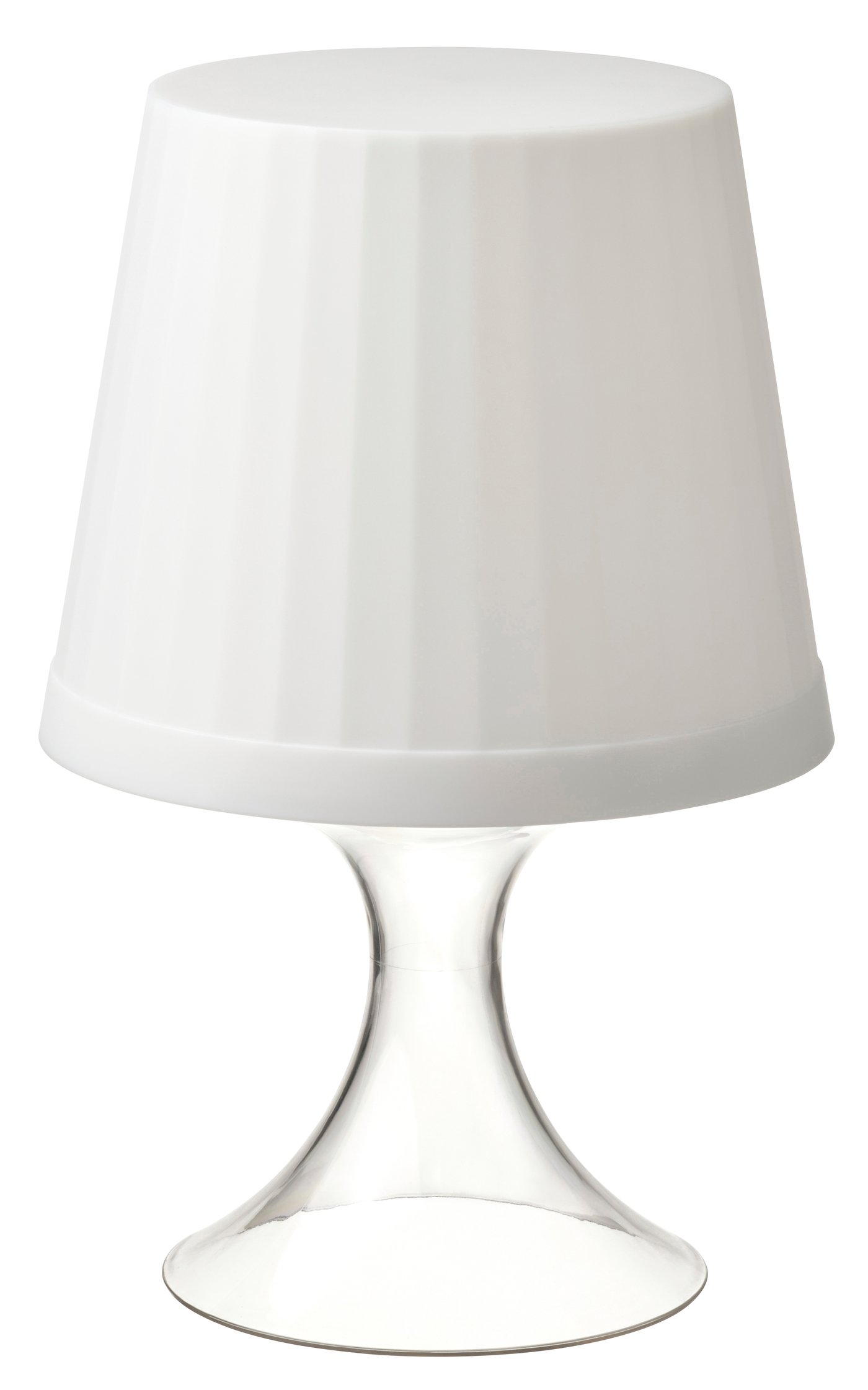IKEA LAMPAN LED portabel lampa, batteridriven justerbar färg/utomhus vit, 24 cm