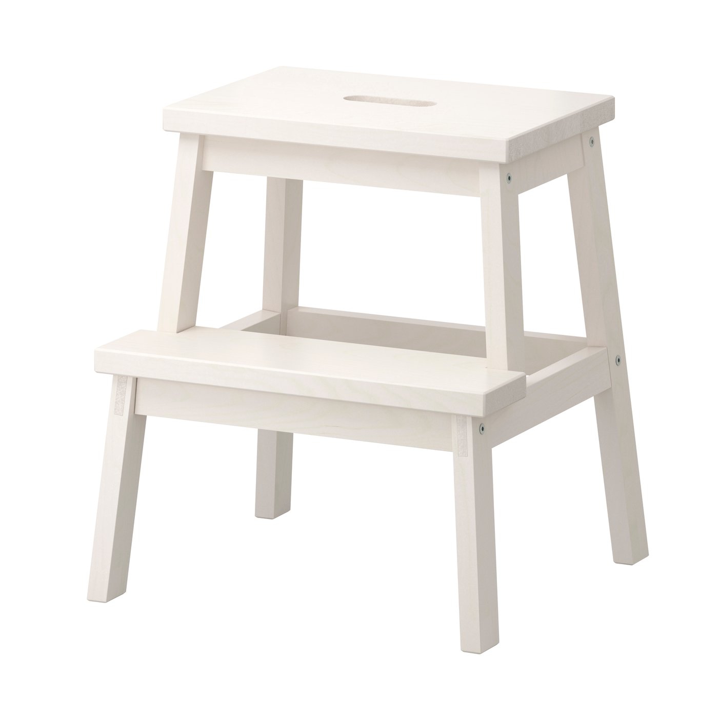 IKEA BEKVÄM köksstege/pall, vit, 50 cm